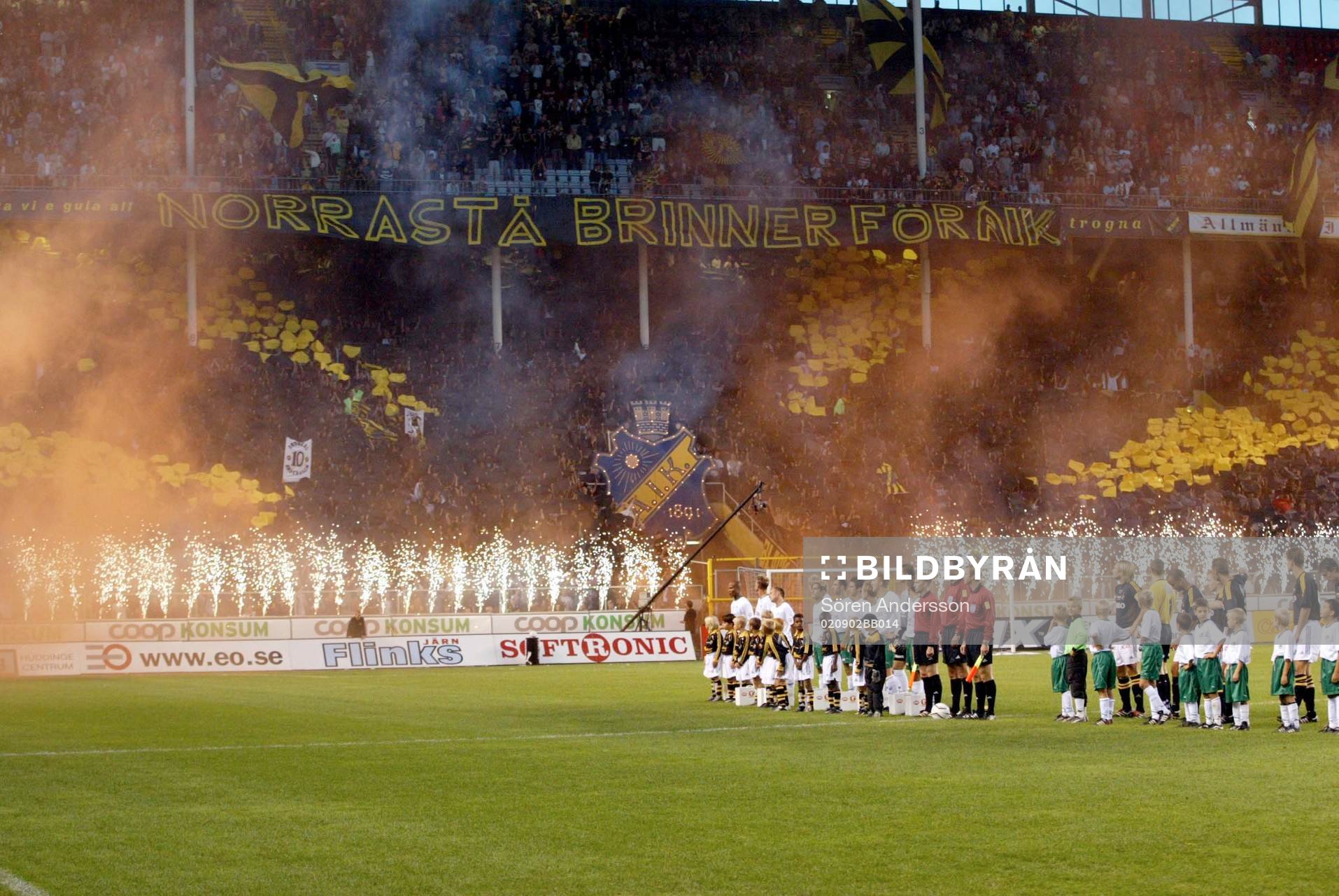 AIK, Supporter, publik, läktare
