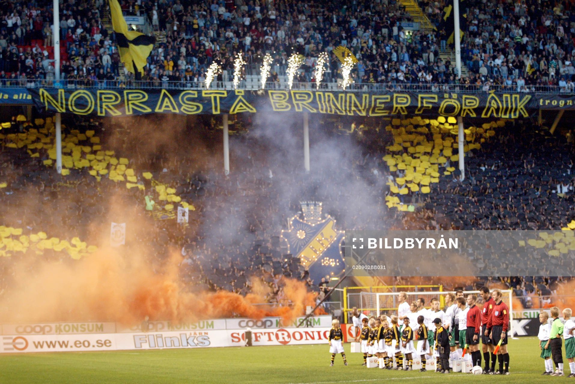 Supporter, tifo, AIK