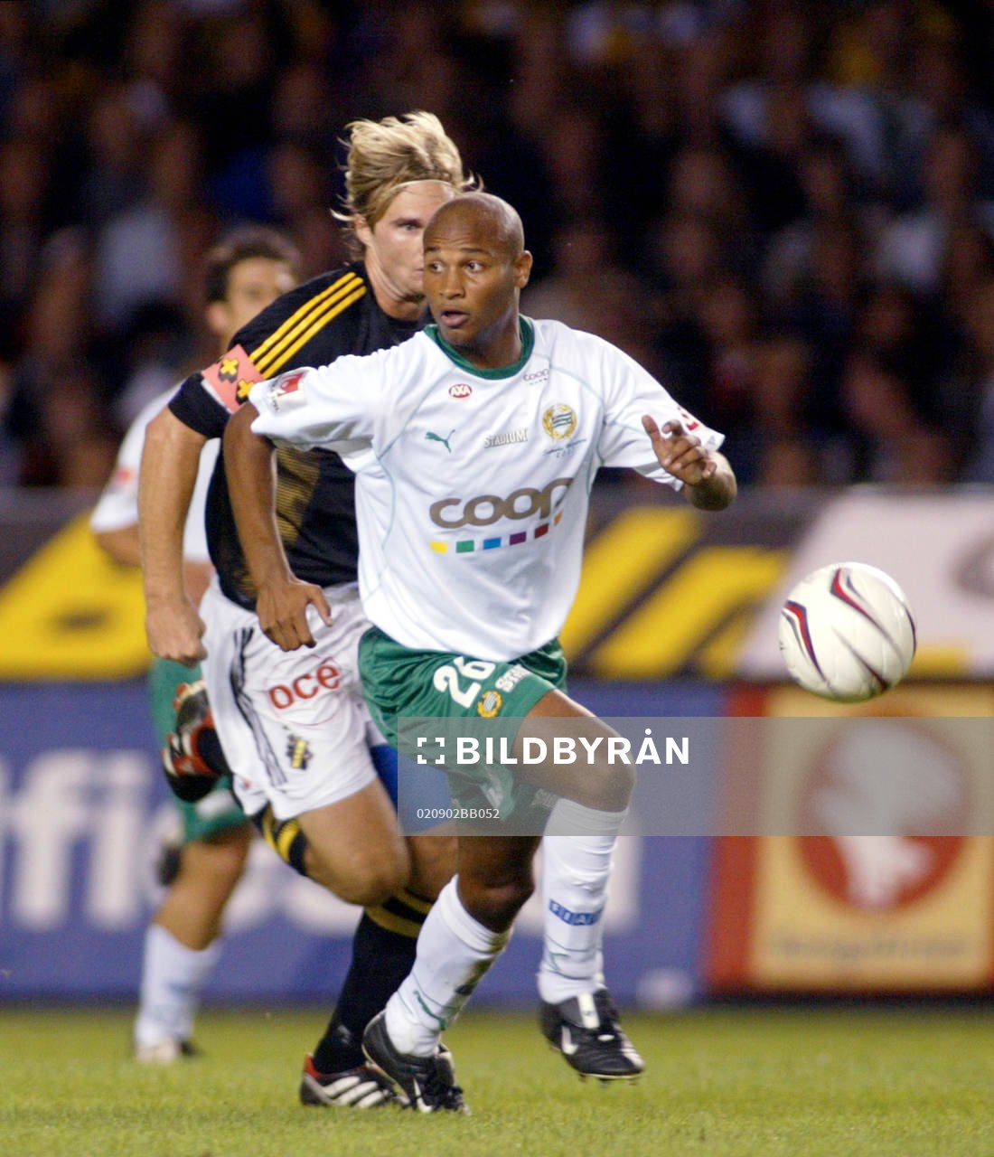 Christian Troaré, Hammarby och Andreas Andersson, AIK