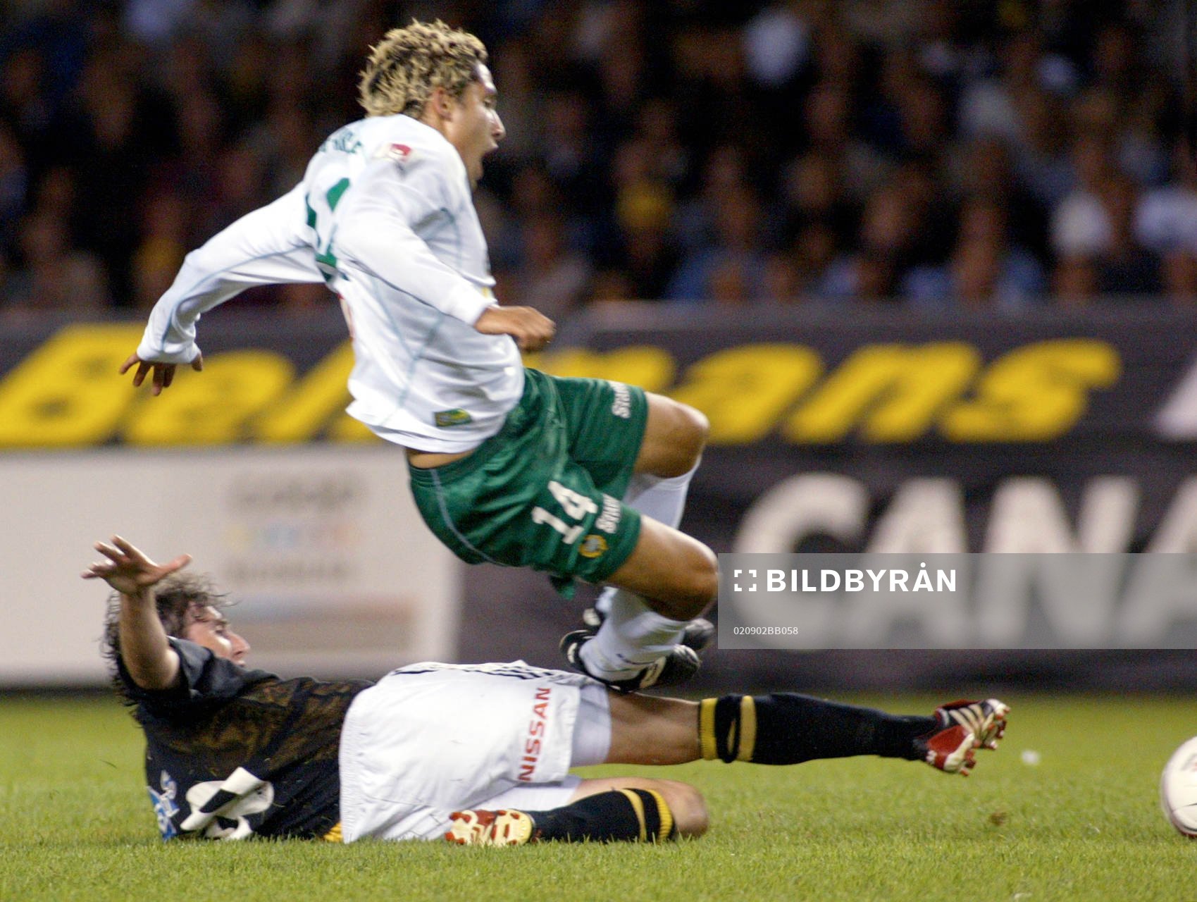 Pablo Pinones-Acre, Hammarby och Luke Casserly, AIK