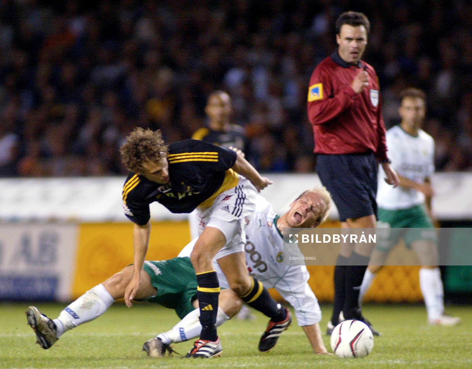 Daniel Hoch, AIK och Mikael Andersson, Hammarby