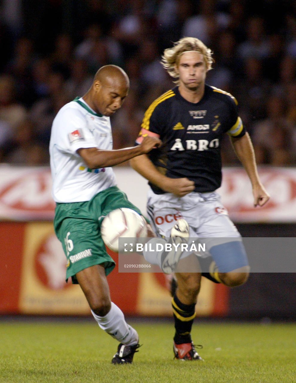Christian Troaré, Hammarby och Andreas Andersson, AIK