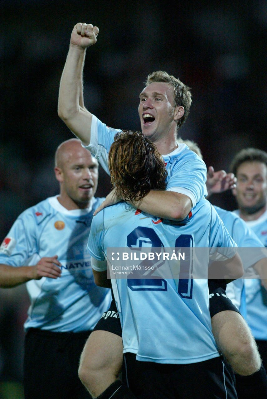 Niklas Skoog, Malmö FF,  avgjorde matchen med sitt 0-2