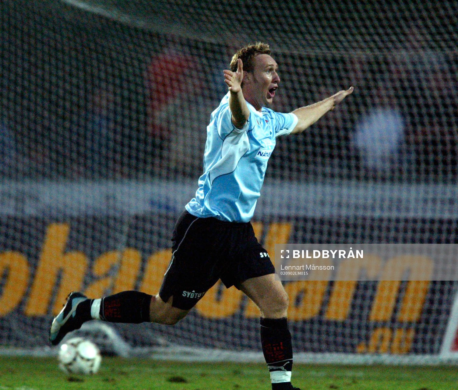 Niklas Skoog, Malmö FF, jublar (jubel). 