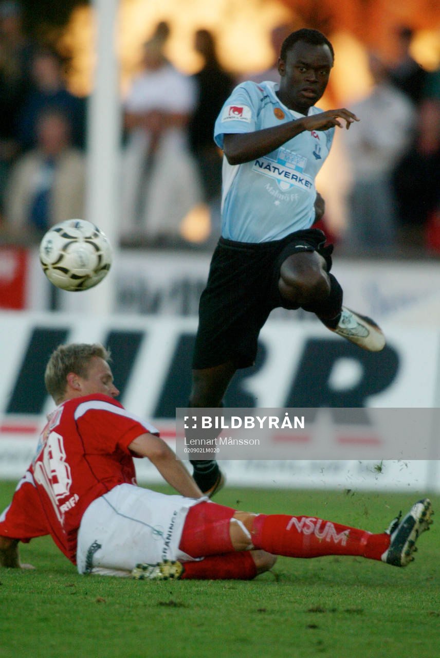 Josef Elanga flög fram på sin vänsterkant och gjorde 0-1