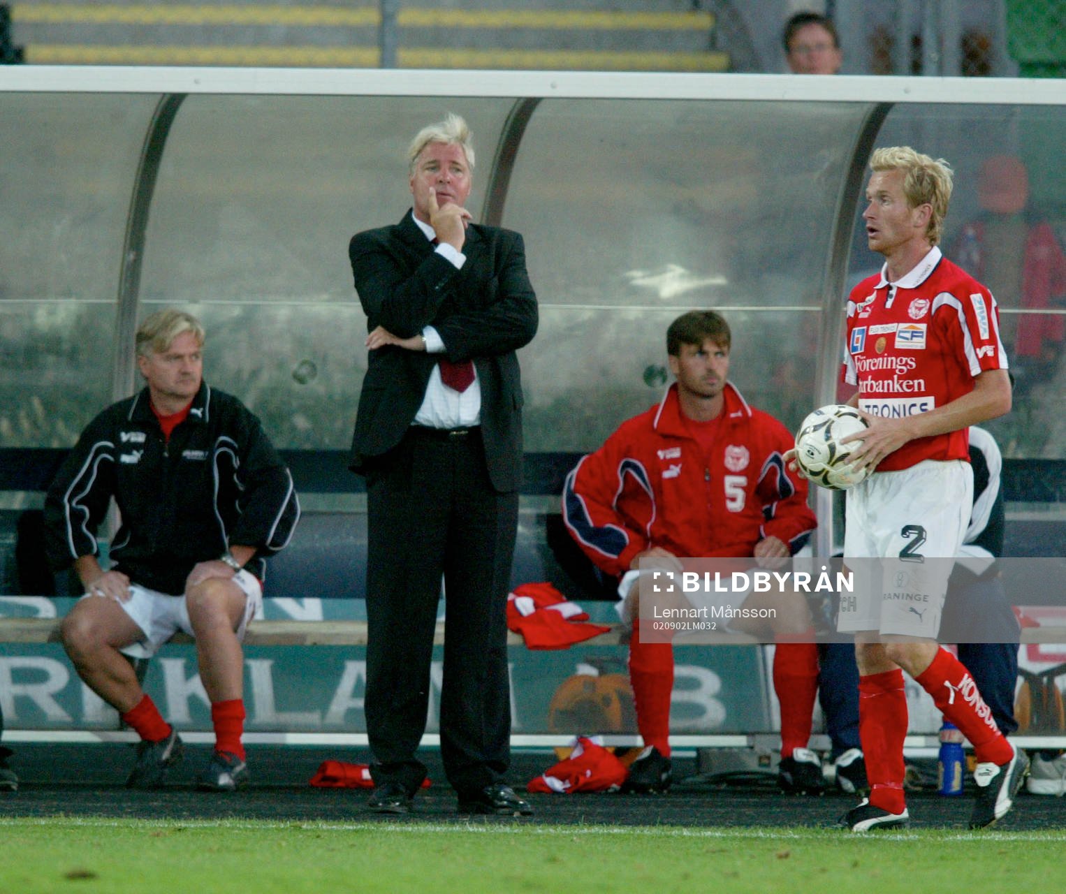 Conny Karlsson, tränare, Kalmar FF. Depp