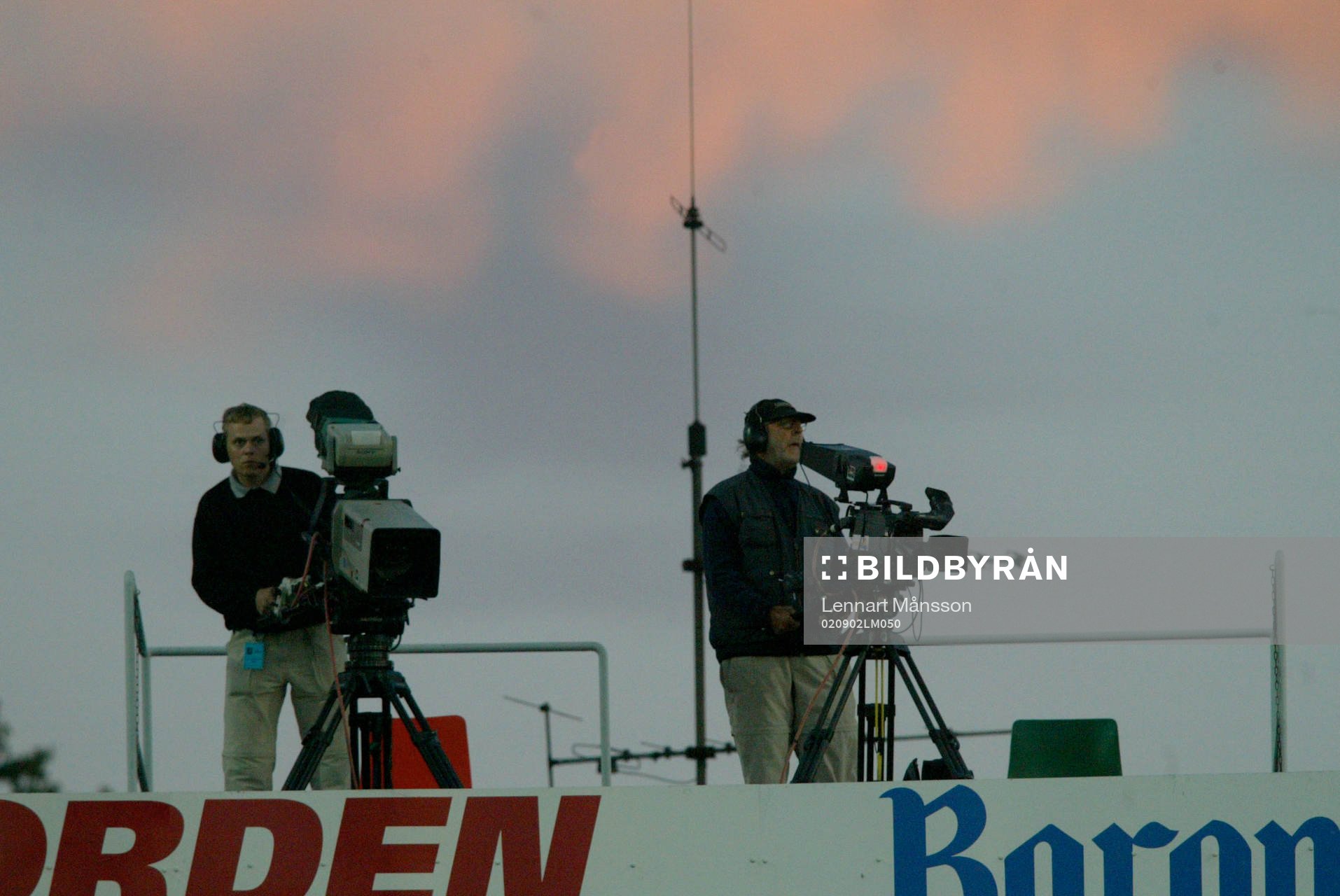 TV-fotografer. Mast