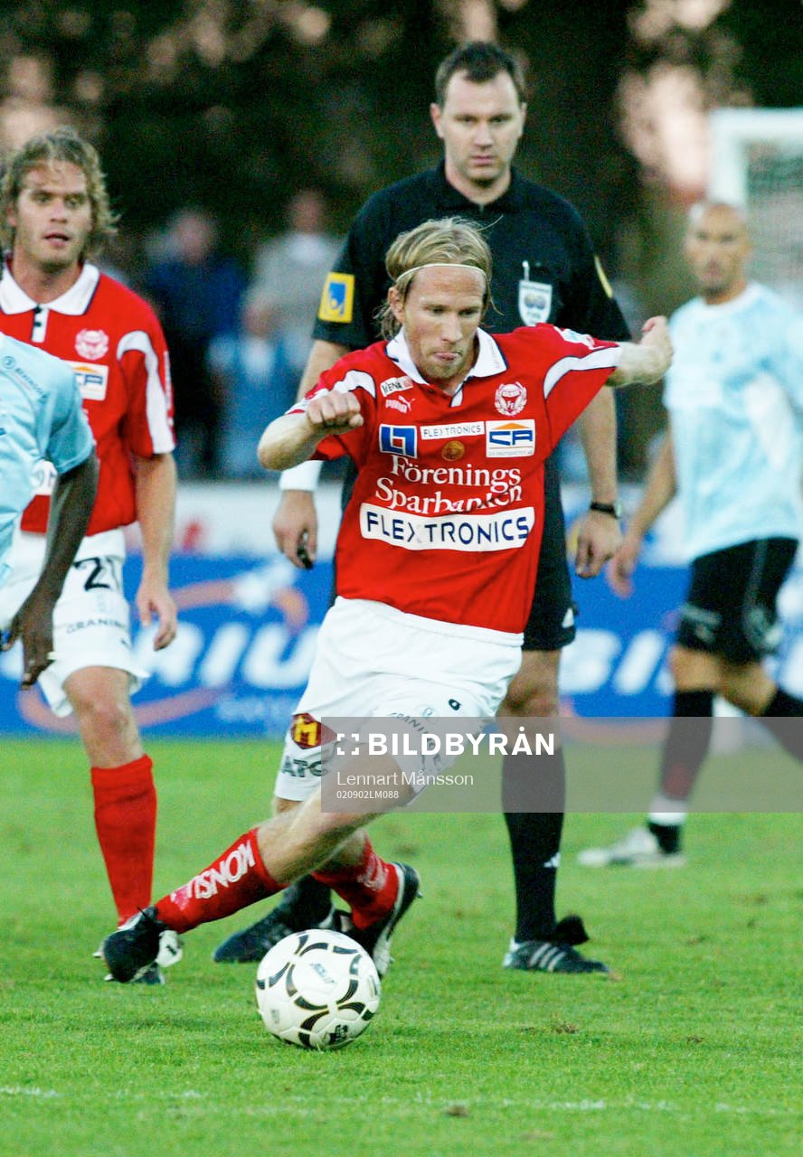 Henrik Rydström och Jonas Eriksson, domare