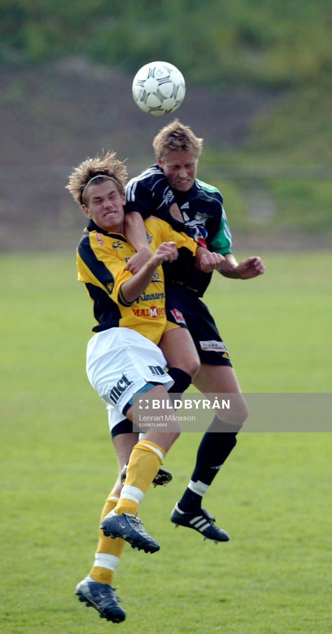 Stefan Noresson, IFK Hässleholm vinner en nickduell