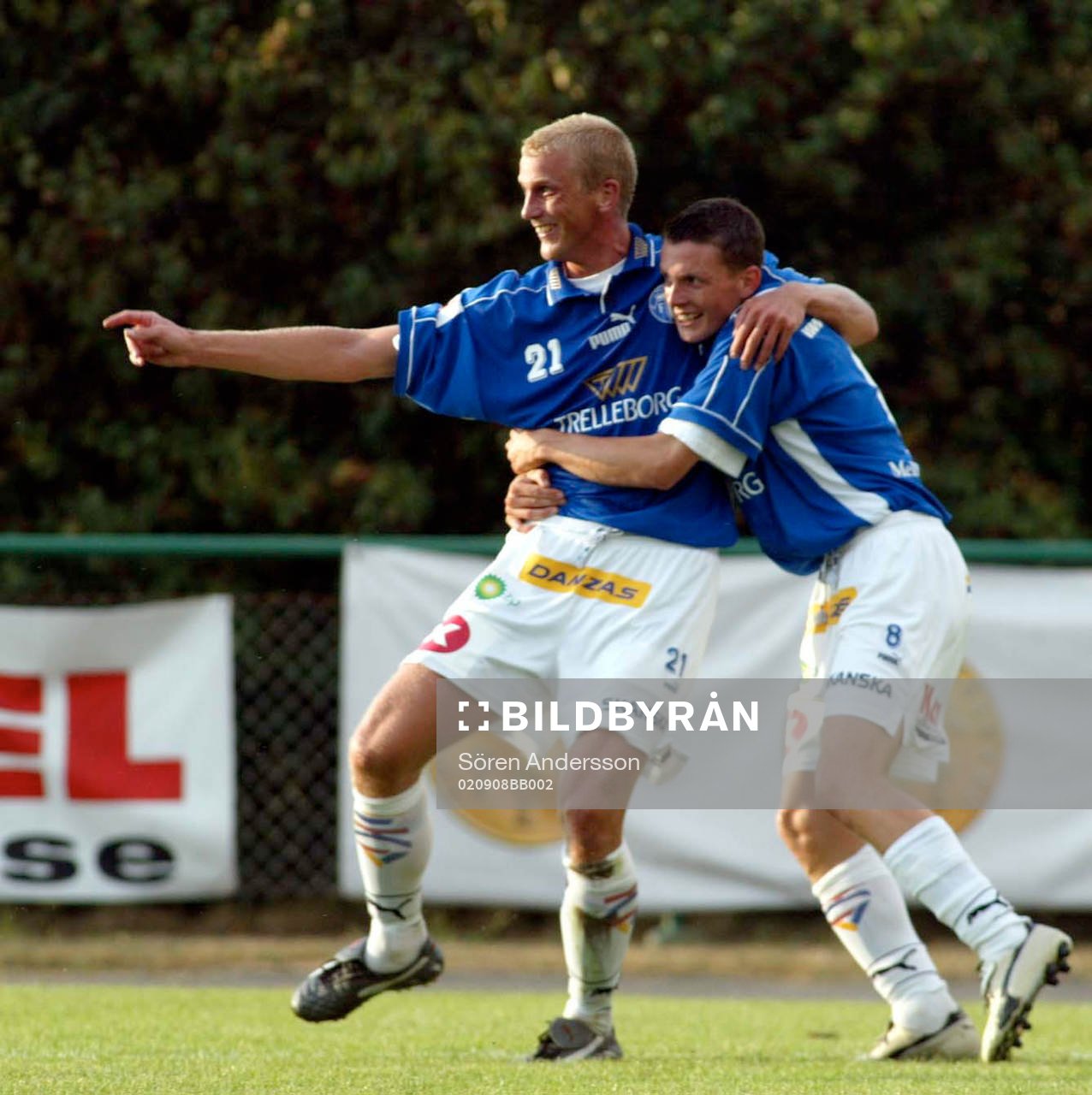 Kristian Haynes kramar om Thomas Magnusson, Trelleborg,