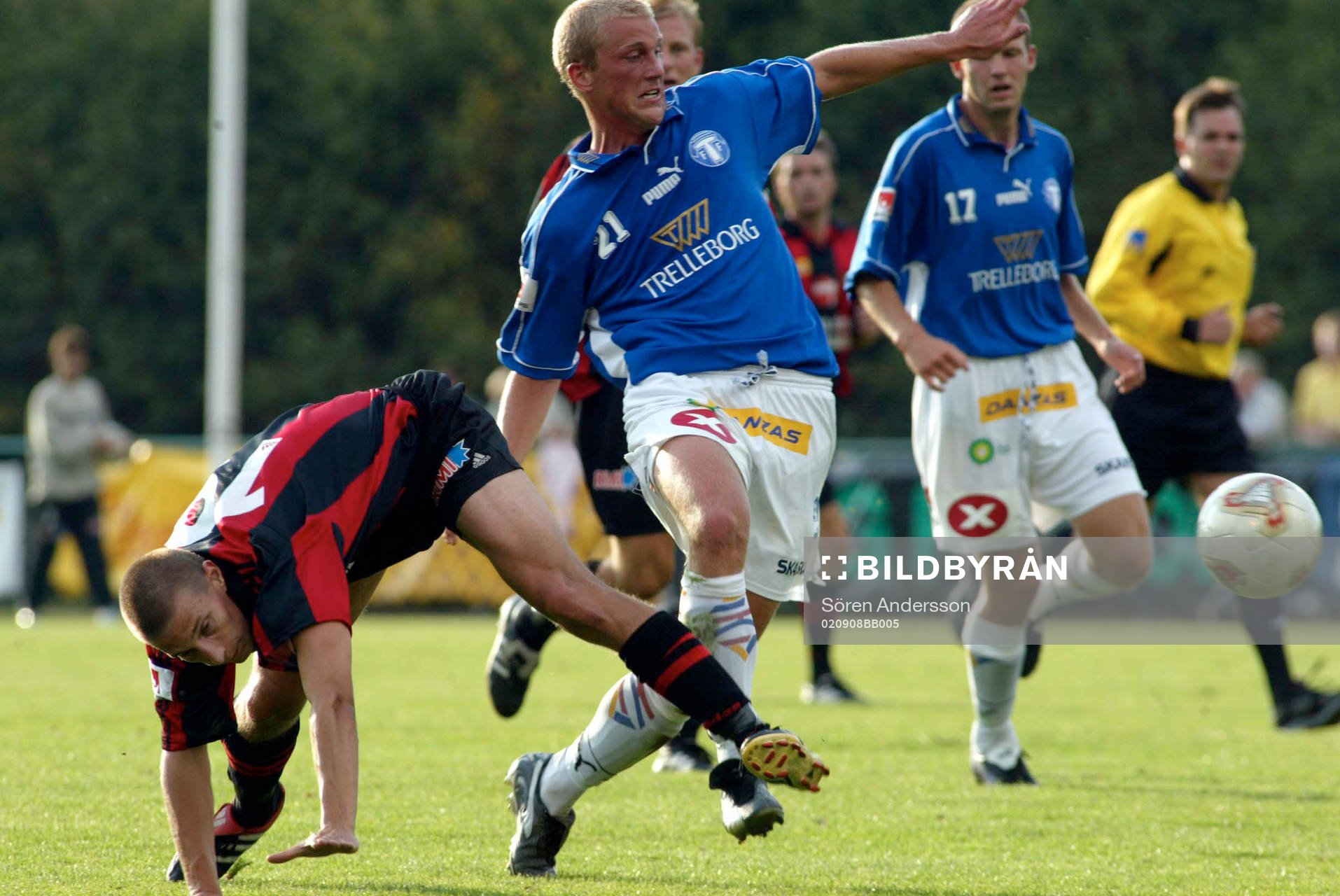 Thomas Magnusson, Trelleborg och Mikael Nordh, BP