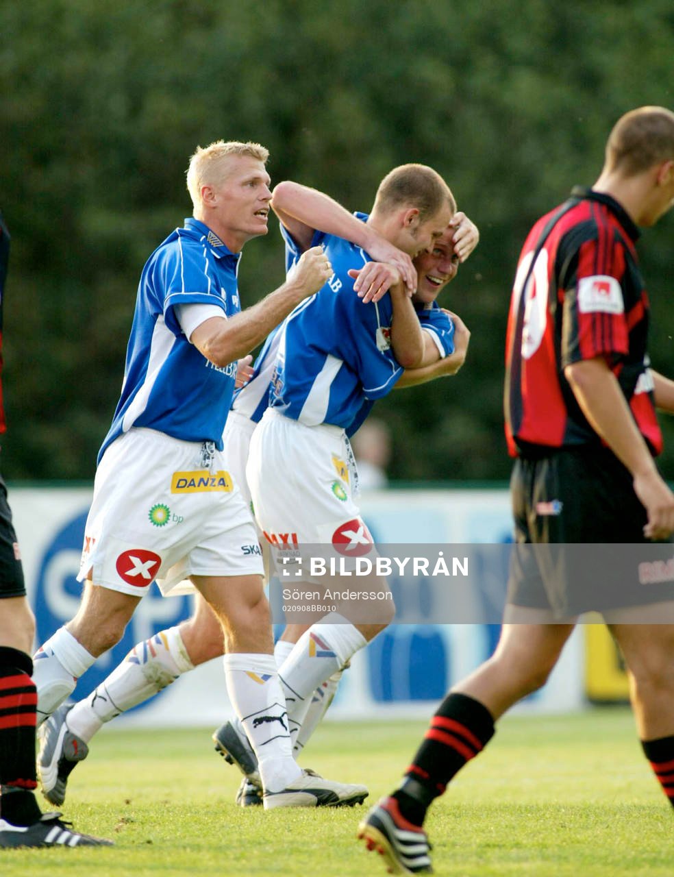 Jubel, Trelleborg och depp, BP