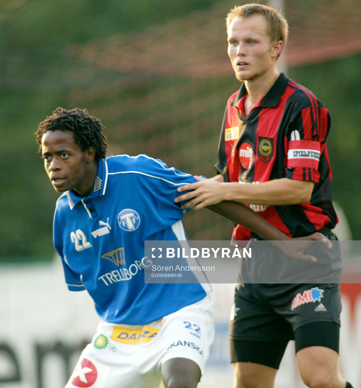 Nicklas Carlsson, Brommapojkarna och Wellington Andersson,
