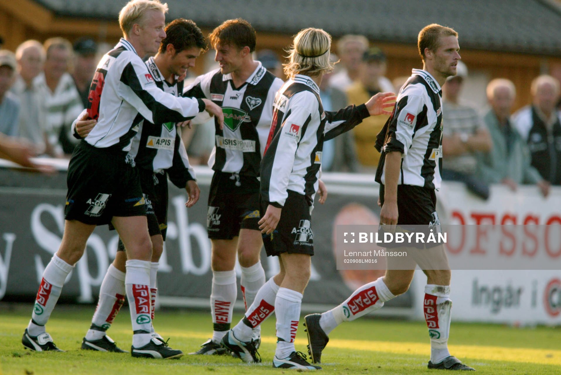  Pelle Andersson, Sylvia, har kvitterat. Jubel.