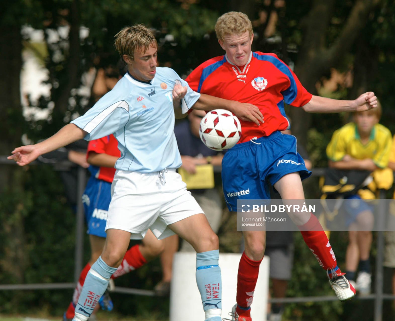 Fotboll, DM-final Pojkar 14 år, Malmö FF - Helsingborg.