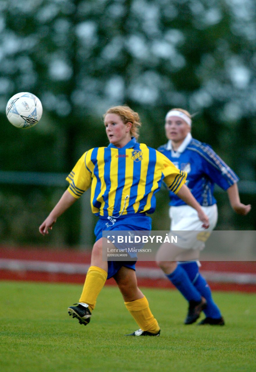 Ulrika Eriksson på språng