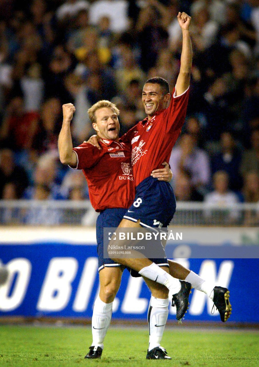 Afonso Alves och Joachim Karlsson, Örgryte jublar, jubel