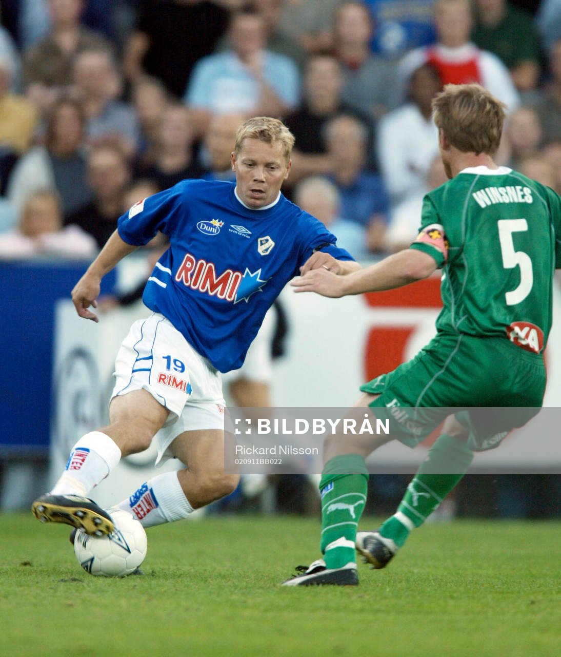 Robert Andersson, Halmstad försöker dra bort Fredrik