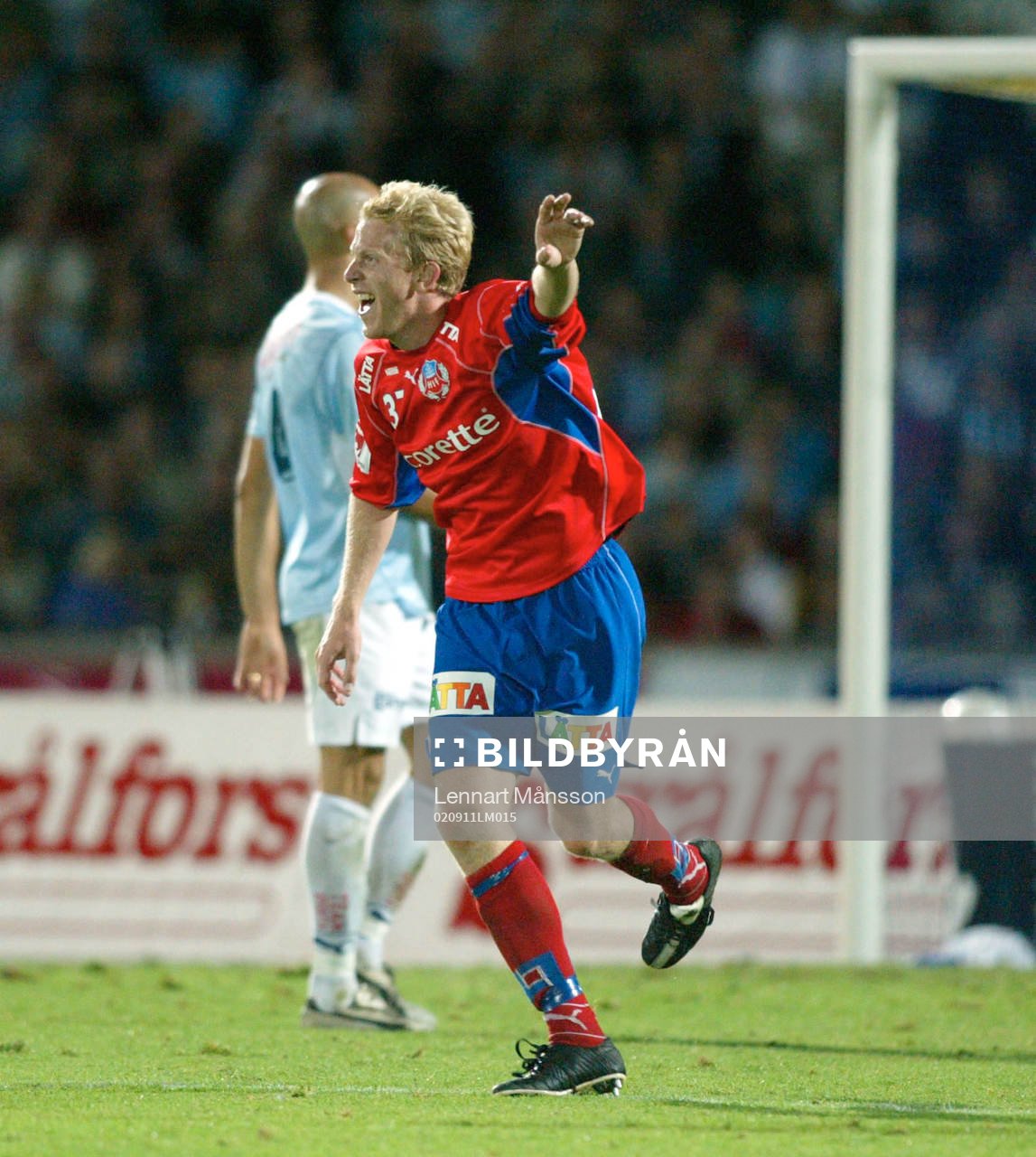 Nyförvärvet Gustaf Andersson, Helsingborg jublar