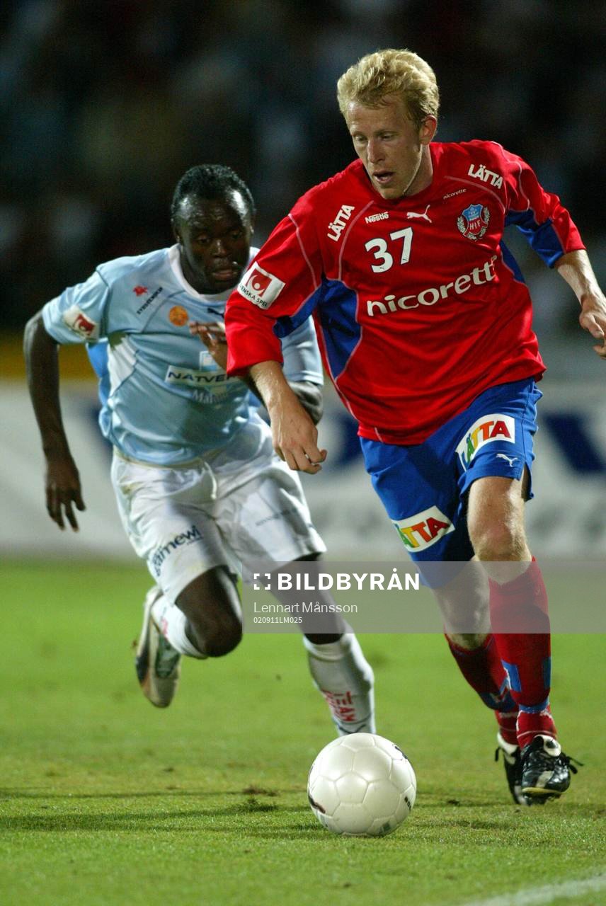 Nyförvärvet Gustaf Andersson, Helsingborg springer ifrån