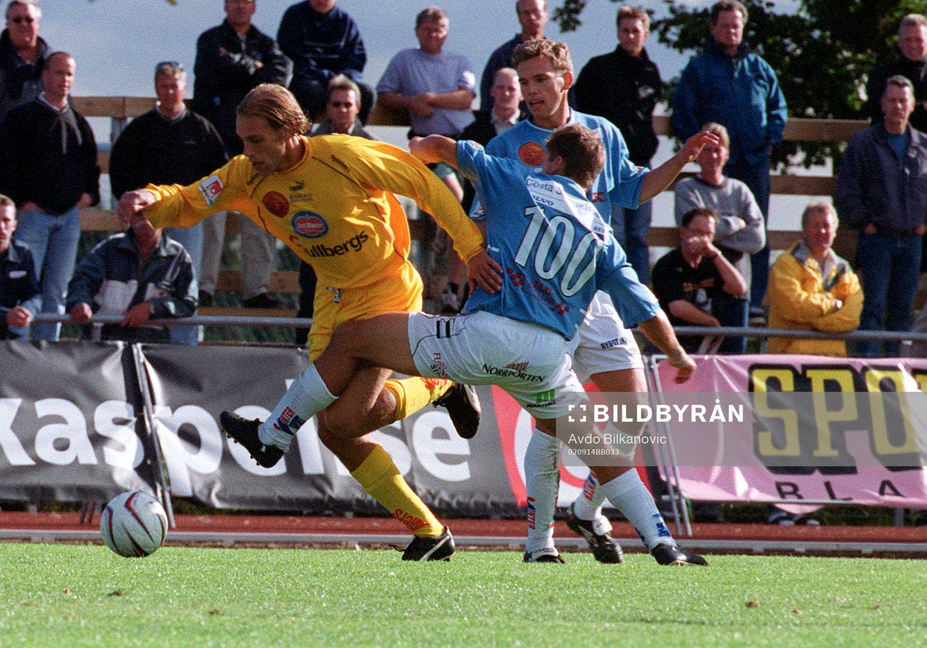 Andreas Svensson, Ängelholm fälls av Mathias Woxlin, Gefle