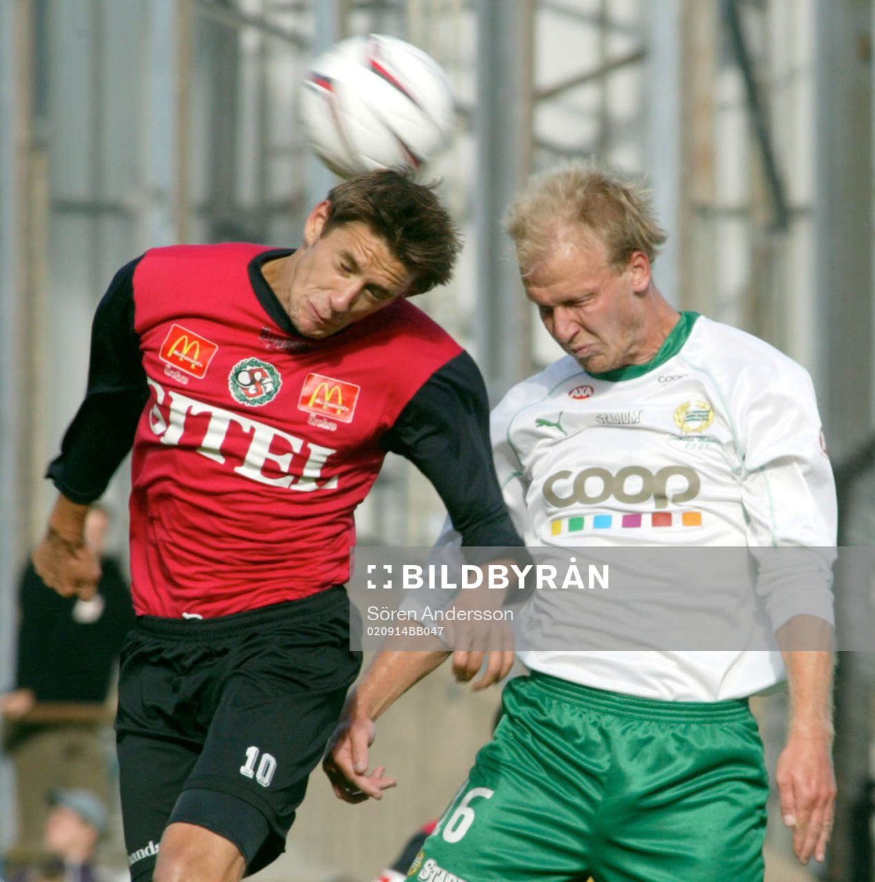Mirza Jelecak, Örebro och Mikael Andersson, Hammarby