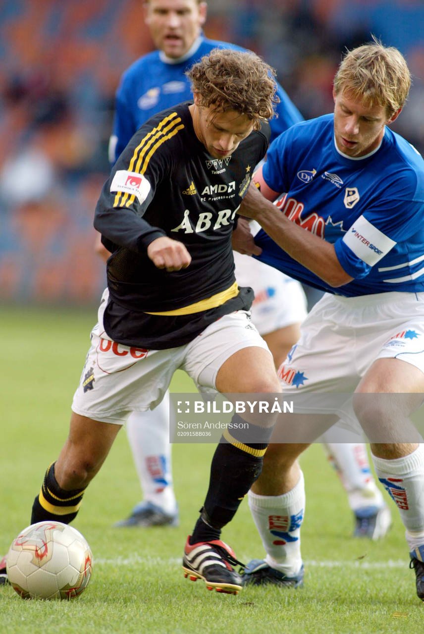 Daniel Hoch, AIK och Tommy Jönsson, Halmstad