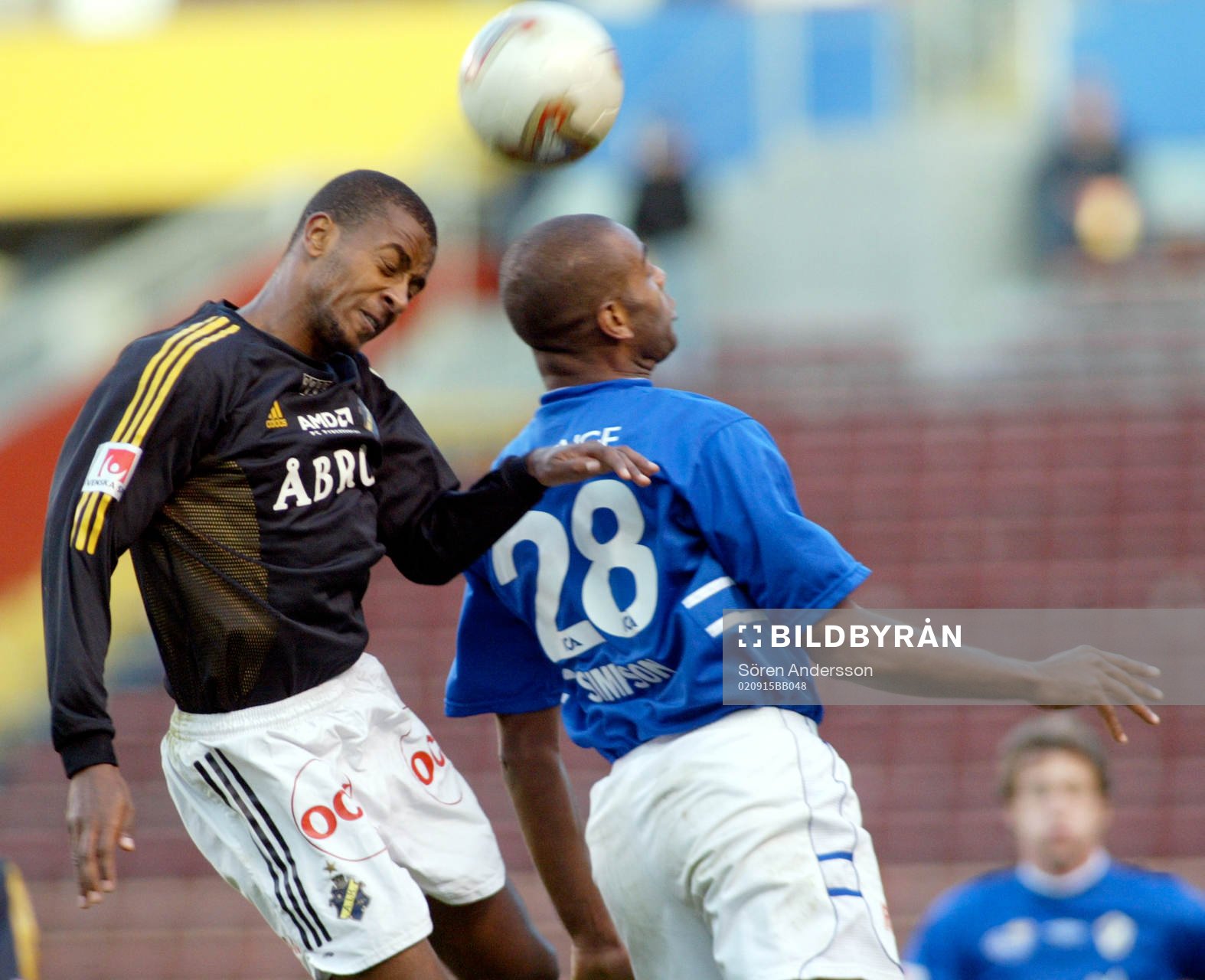 Benjamin Kibebe, AIK och Pascal Simpson, Halmstad
