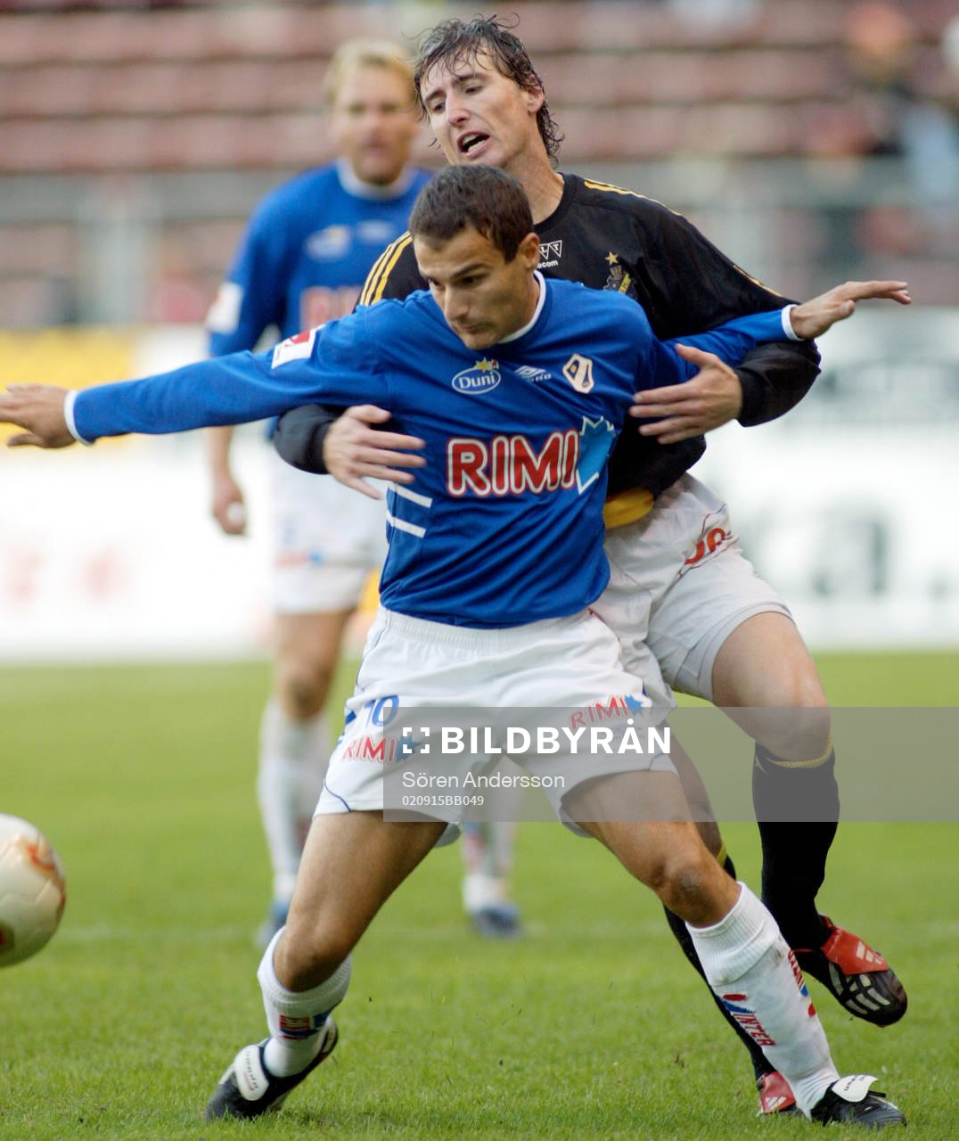 Sharbel Touma, Halmstad och Luke Casserly, AIK