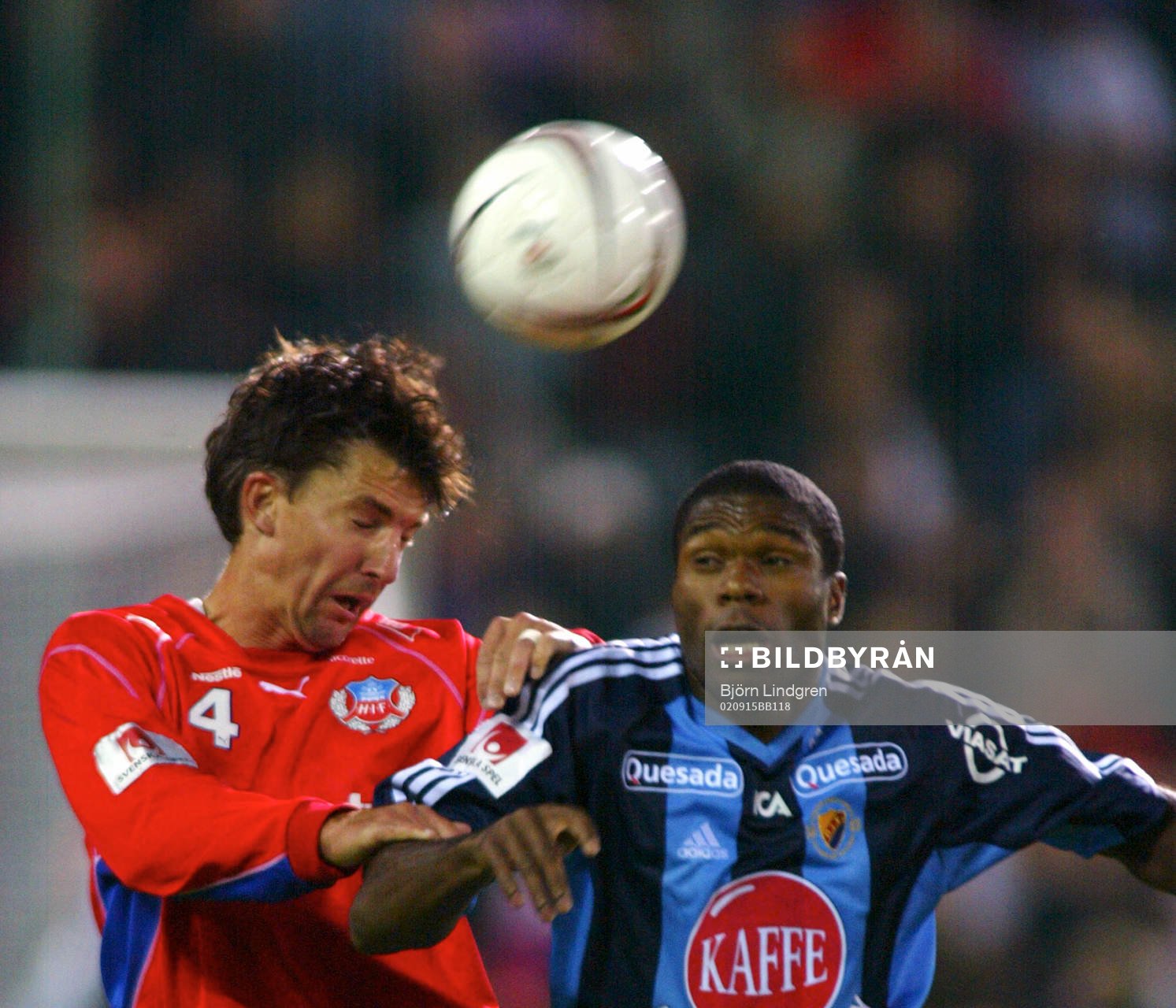 Mikael Gustafsson, Helsingborg och Samuel Wowoah,