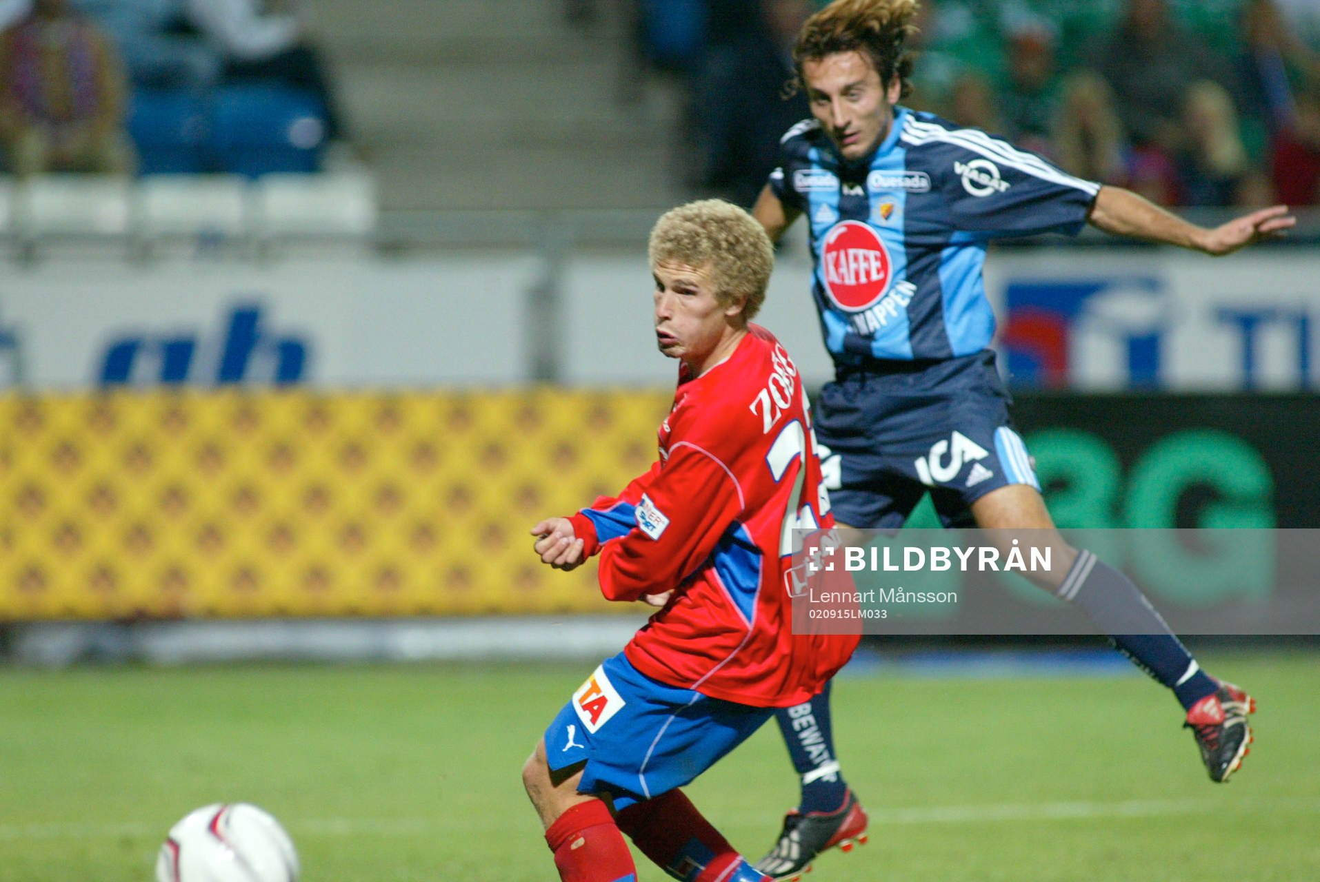 Louay Chanko, Djurgården skjuter 1-3, förbi Christoffer