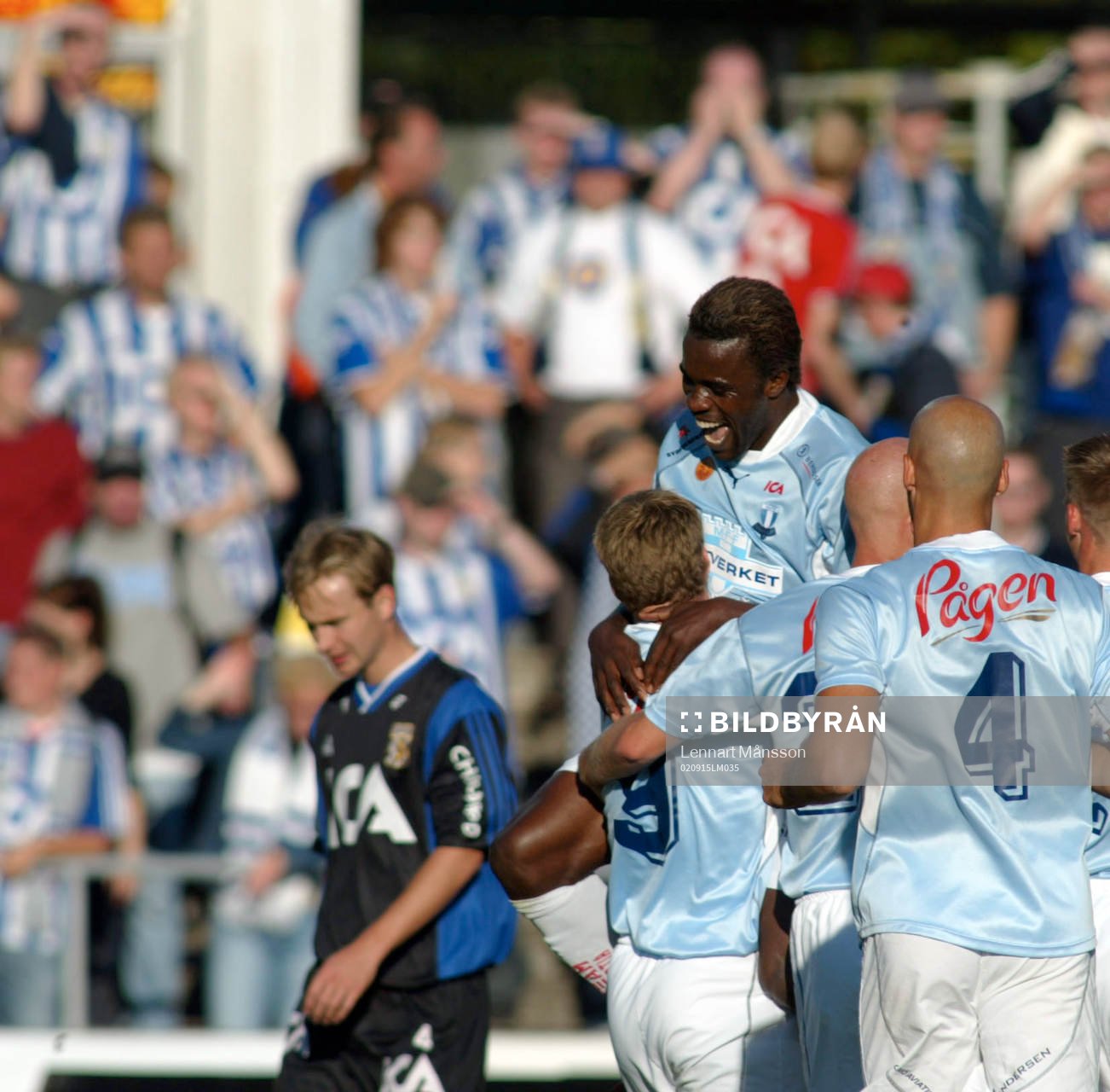 Peter Ijeh, Malmö jublar