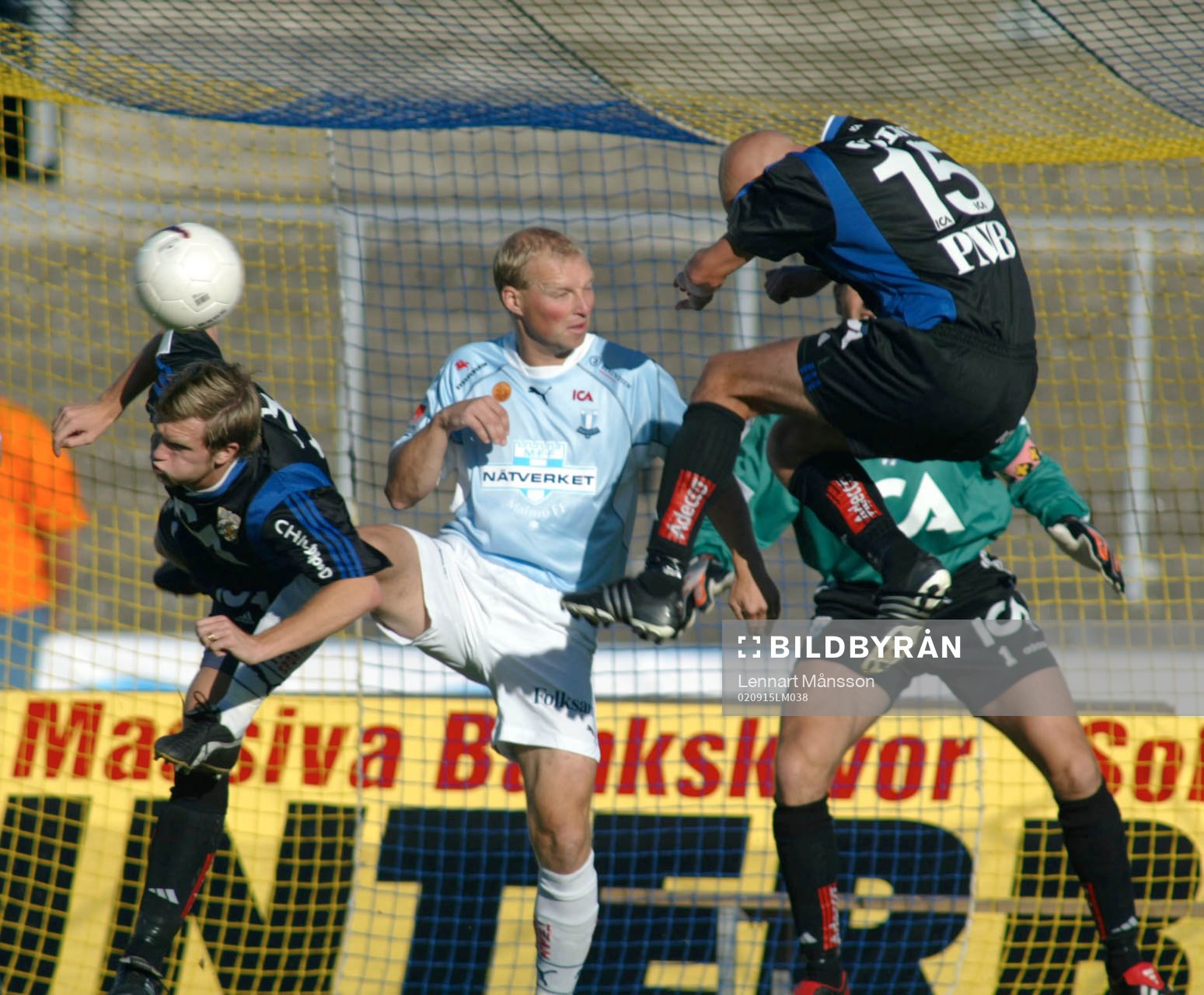 Jörgen Ohlsson, Malmö mot Mikael Sandklev och Fredrik