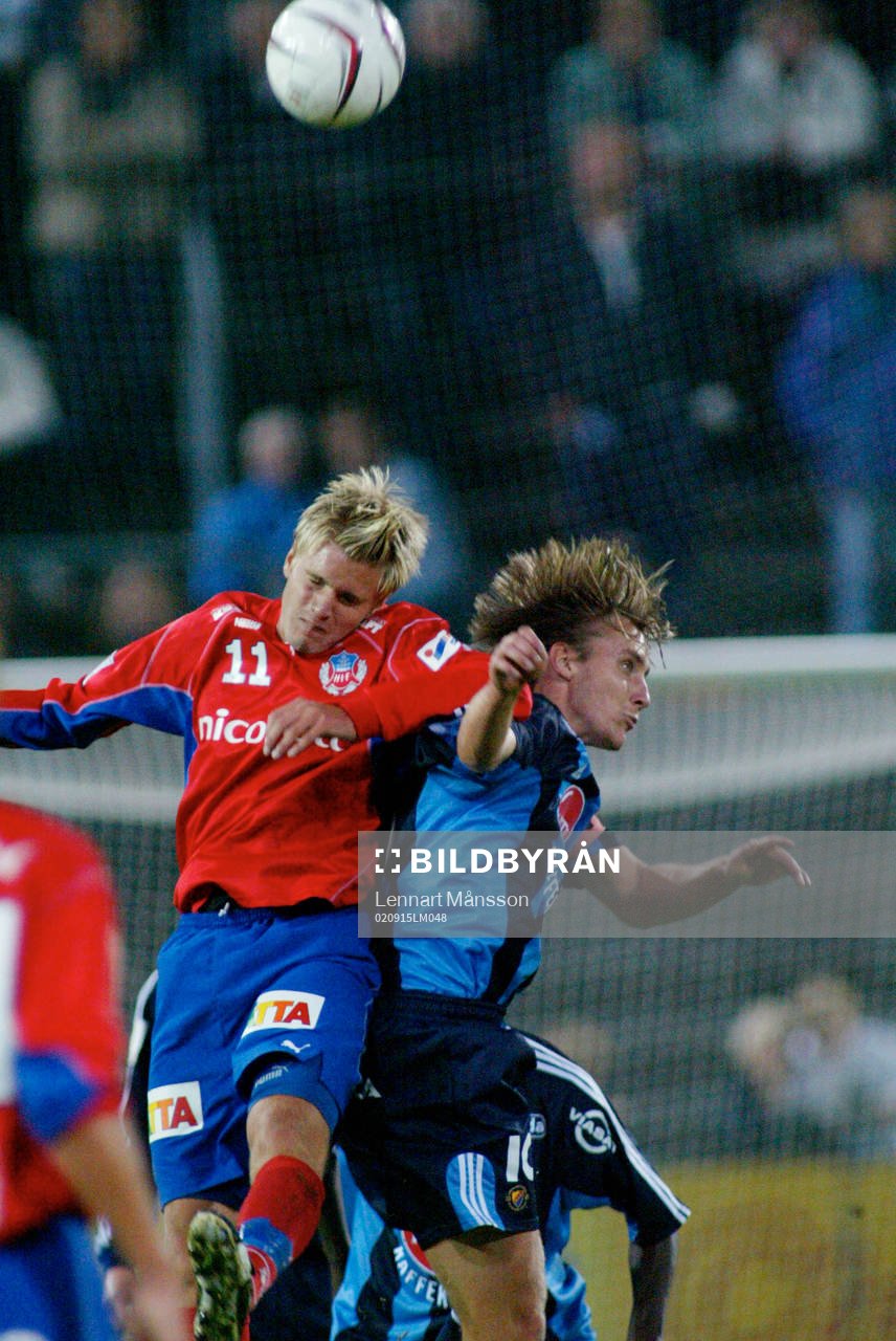 Andreas Dahl och Andreas Johansson. Nickduell