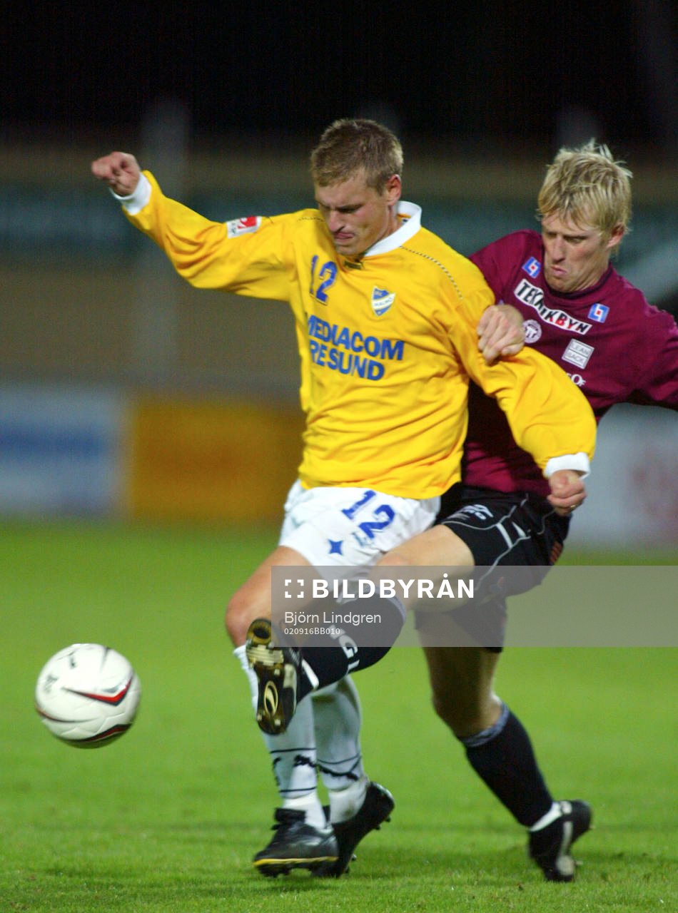 Jimmi Olsson, IFK Malmö och Jonas Eberhardson, Västerås
