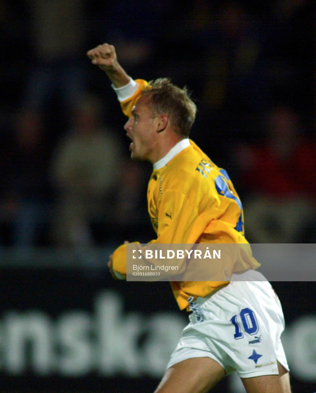 Magnus Eriksson, IFK Malmö jublar, jubel
