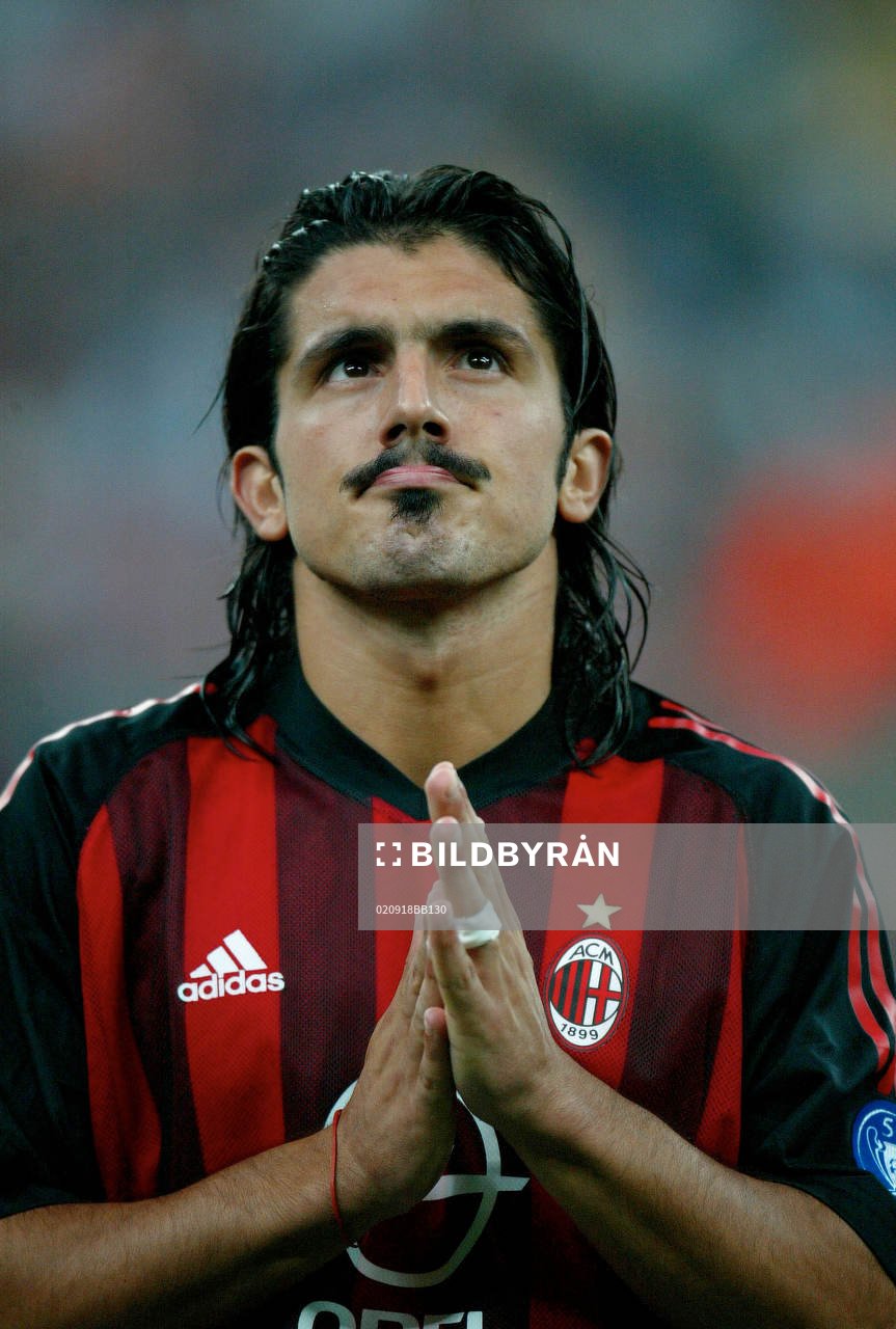 Gattuso, Milan, porträtt
