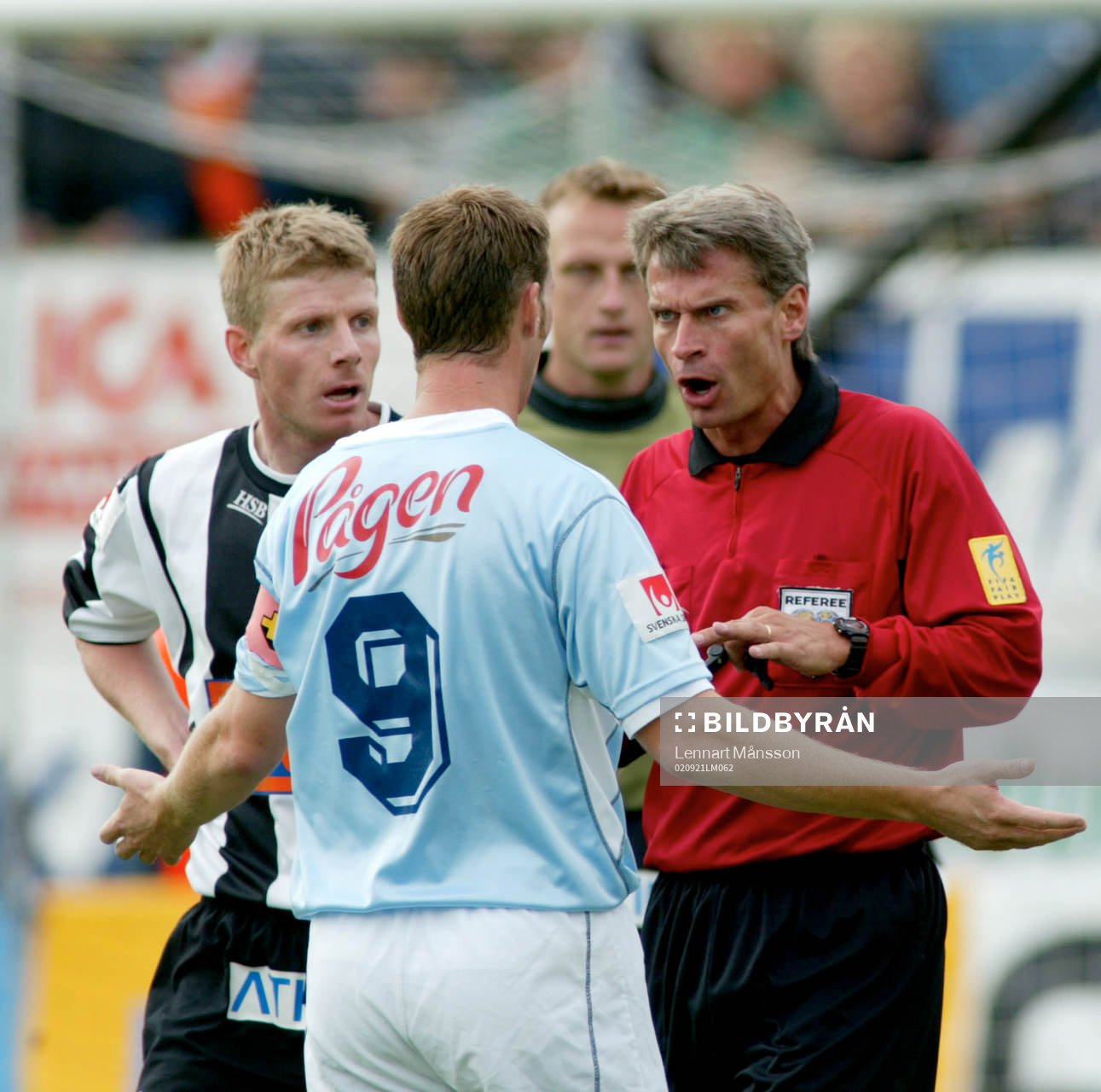 Bråk, oense, Peter Fröjdfeldt, domare, Niklas Skoog och