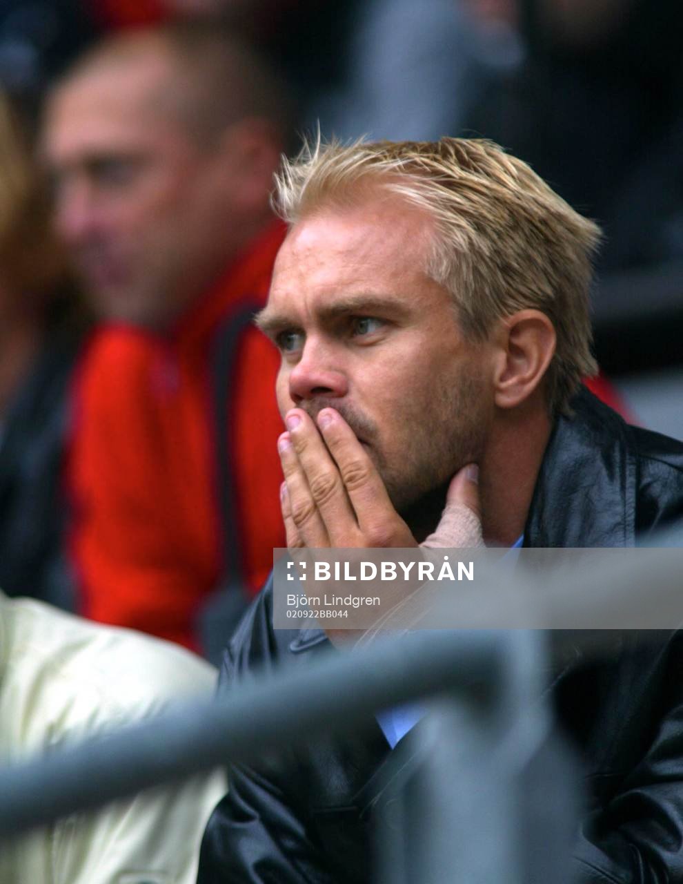 FC Köpenhamns skadade målvakt Magnus Kihlstedt fick
