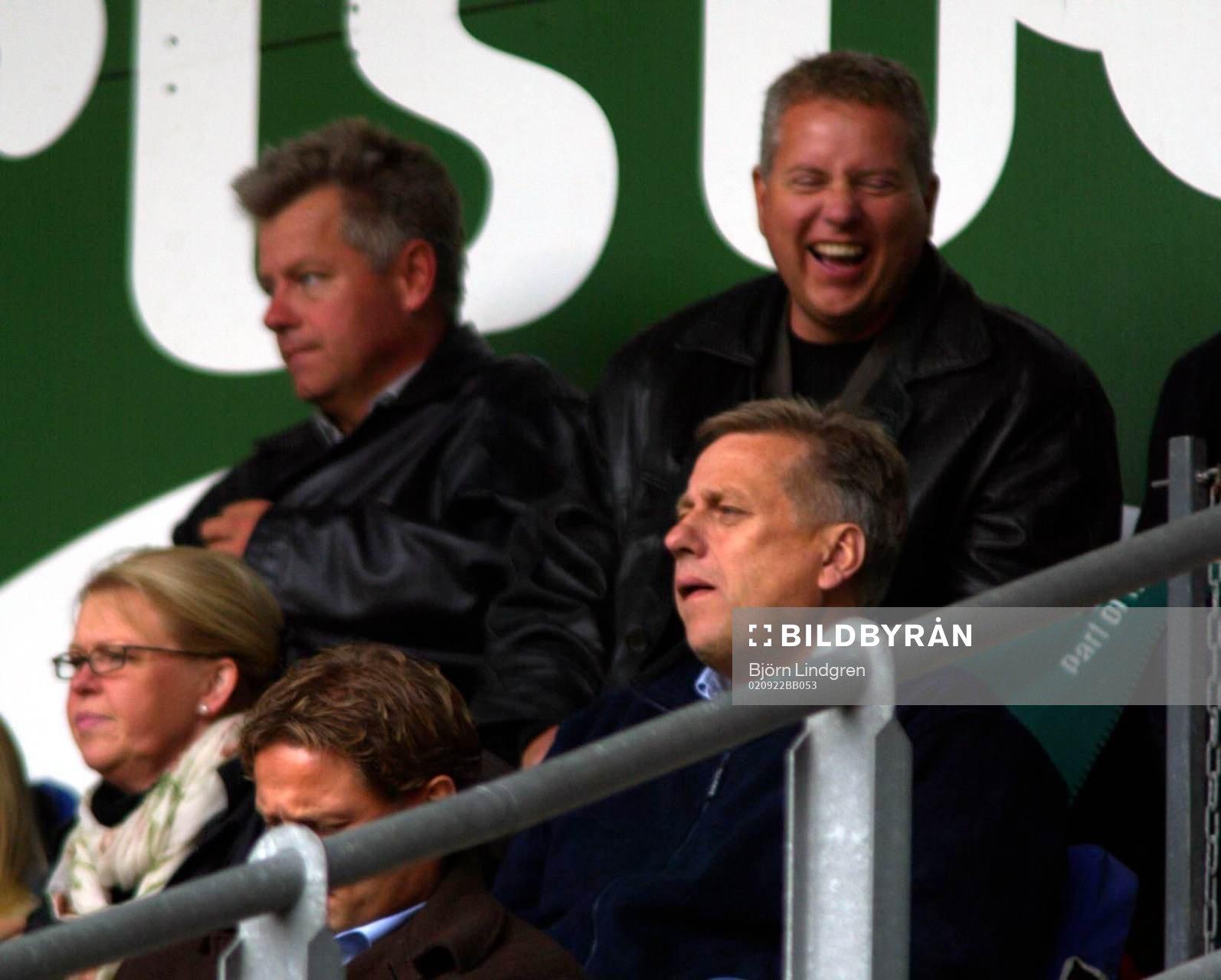 Förbundskaptenen Tommy Söderberg fanns på plats i