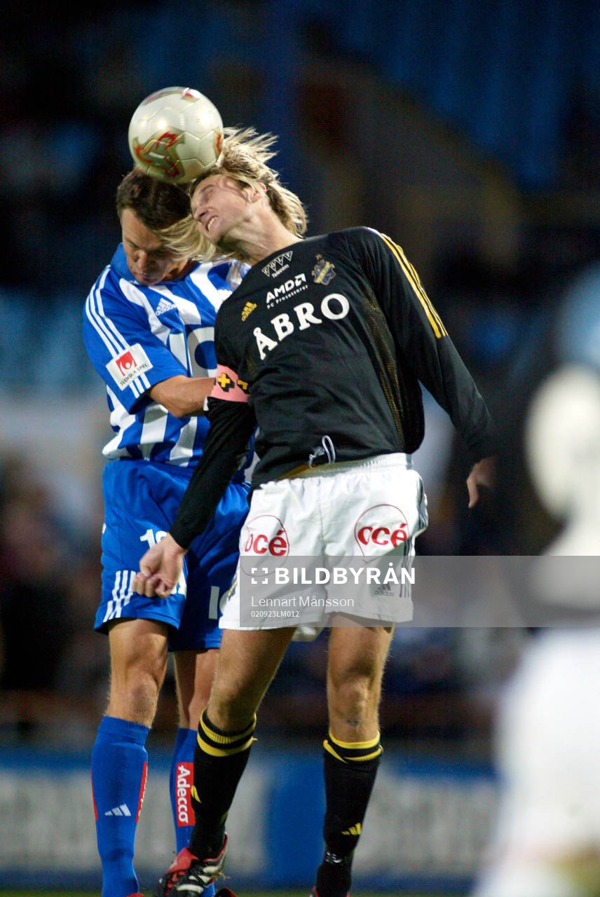 Andreas Andersson, AIK och Magnus Erlingmark, Göteborg