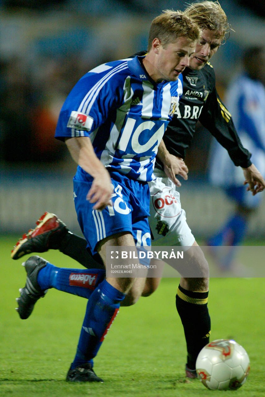 Sebastian Johansson och Daniel Tjernström