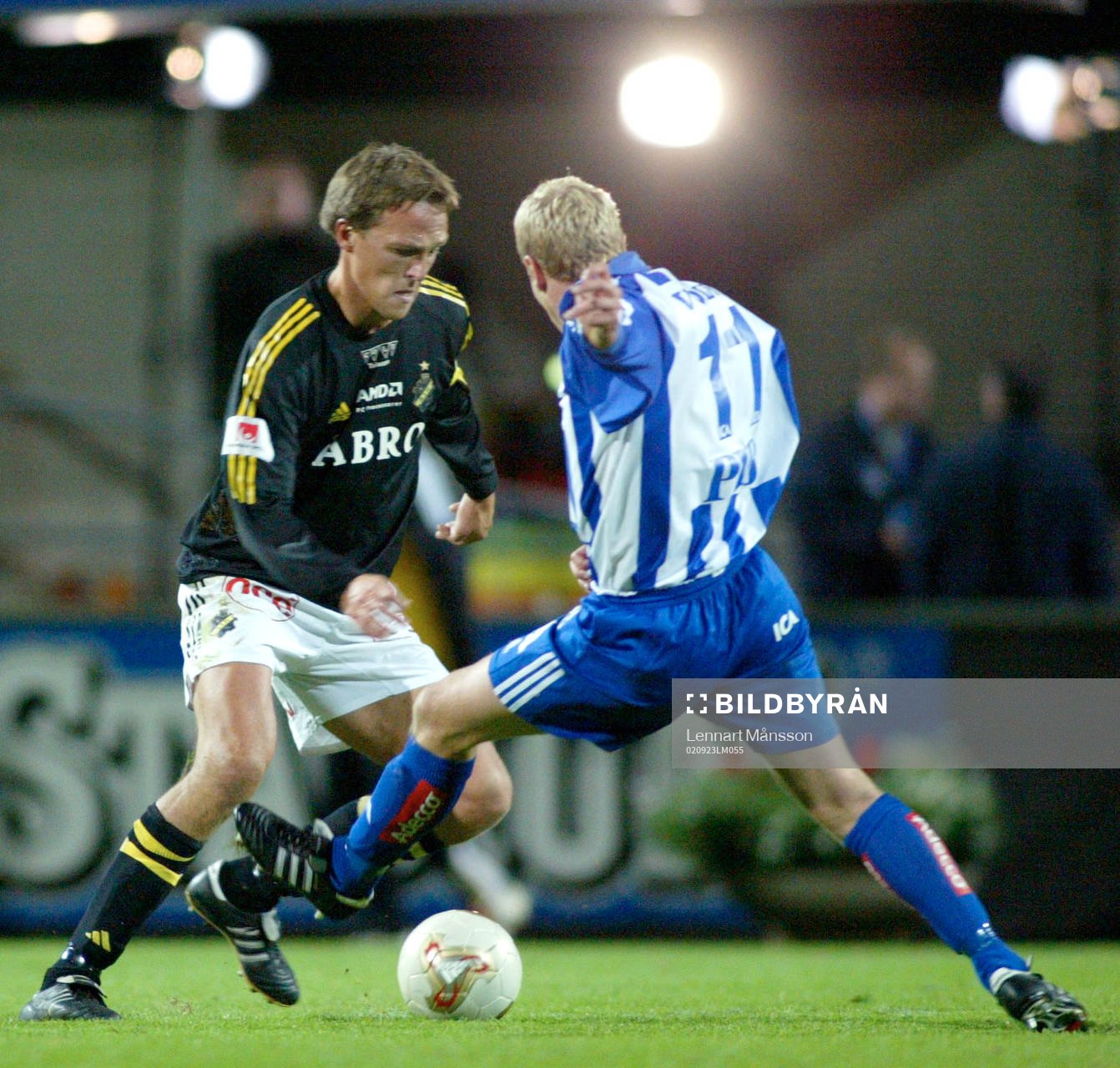 Svante Samuelsson mot Jonas Henriksson