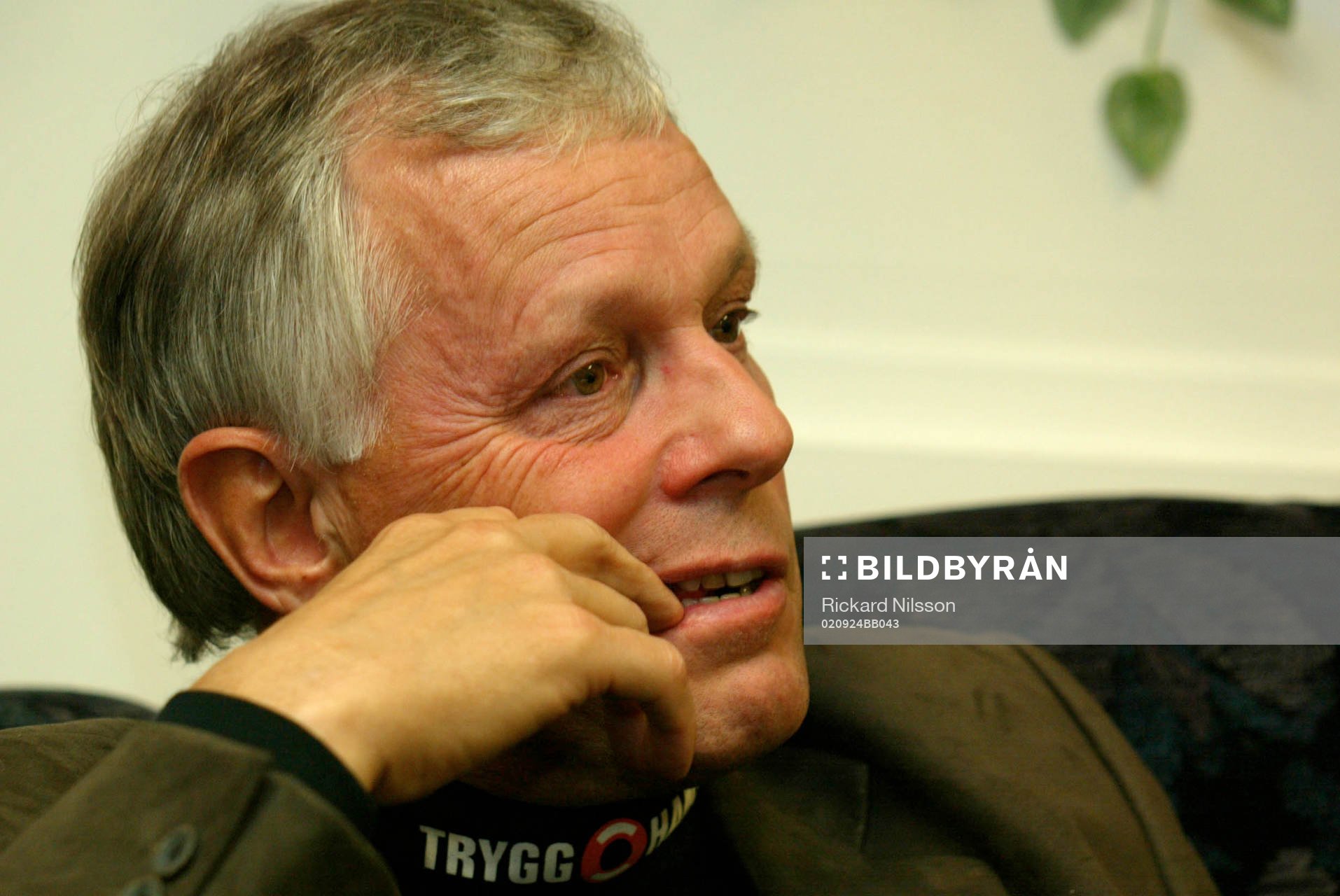 Conny Evensson, tränare i Frölunda, var lite bekymrad