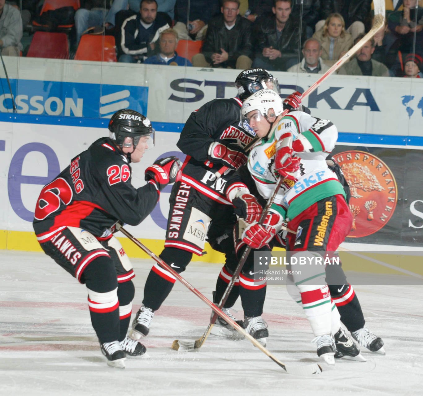 Mikael Wahlberg, Malmö och Peter Ström, Frölunda