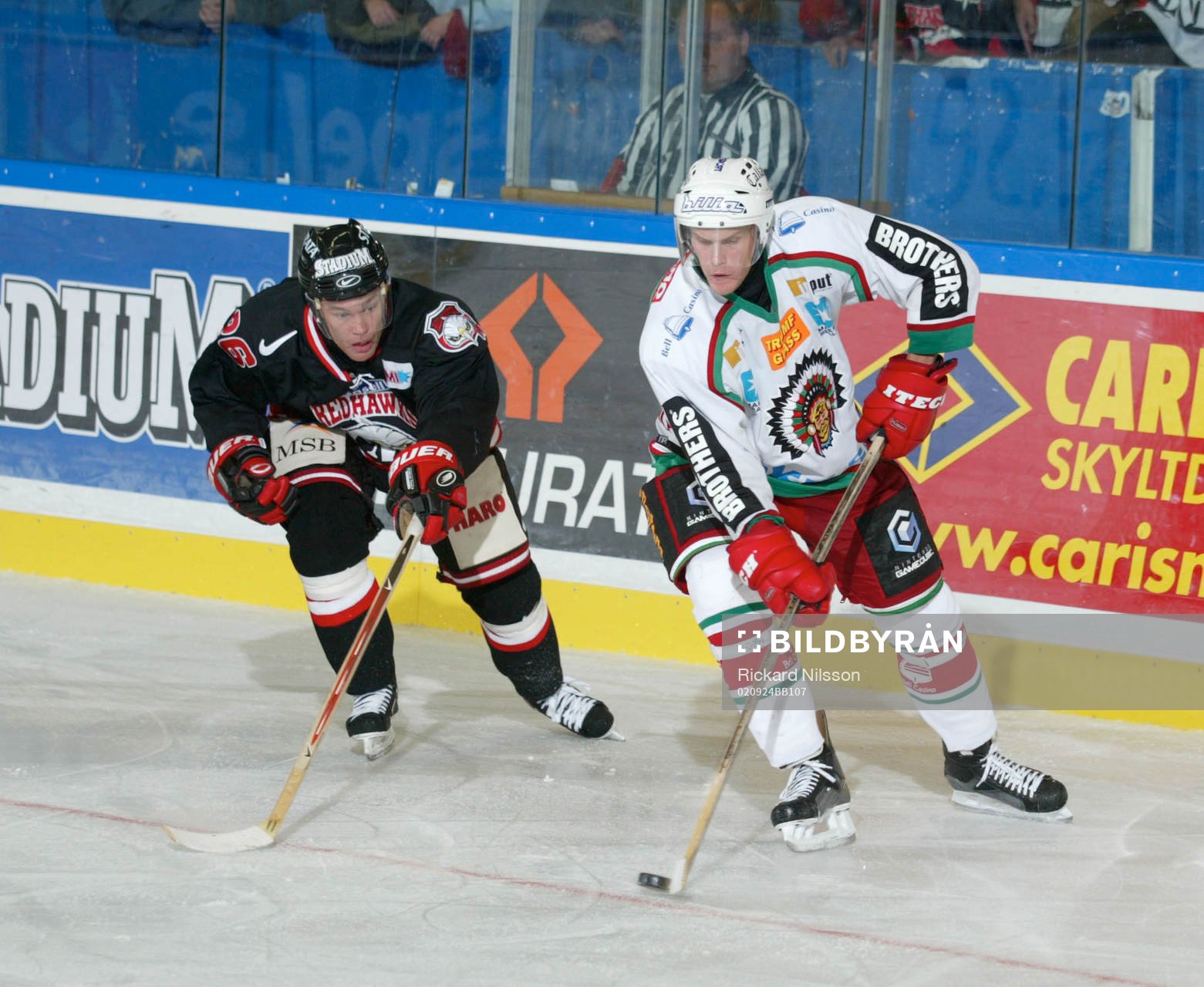 Mikael Wahlberg, Malmö och Magnus Kahnberg, Frölunda