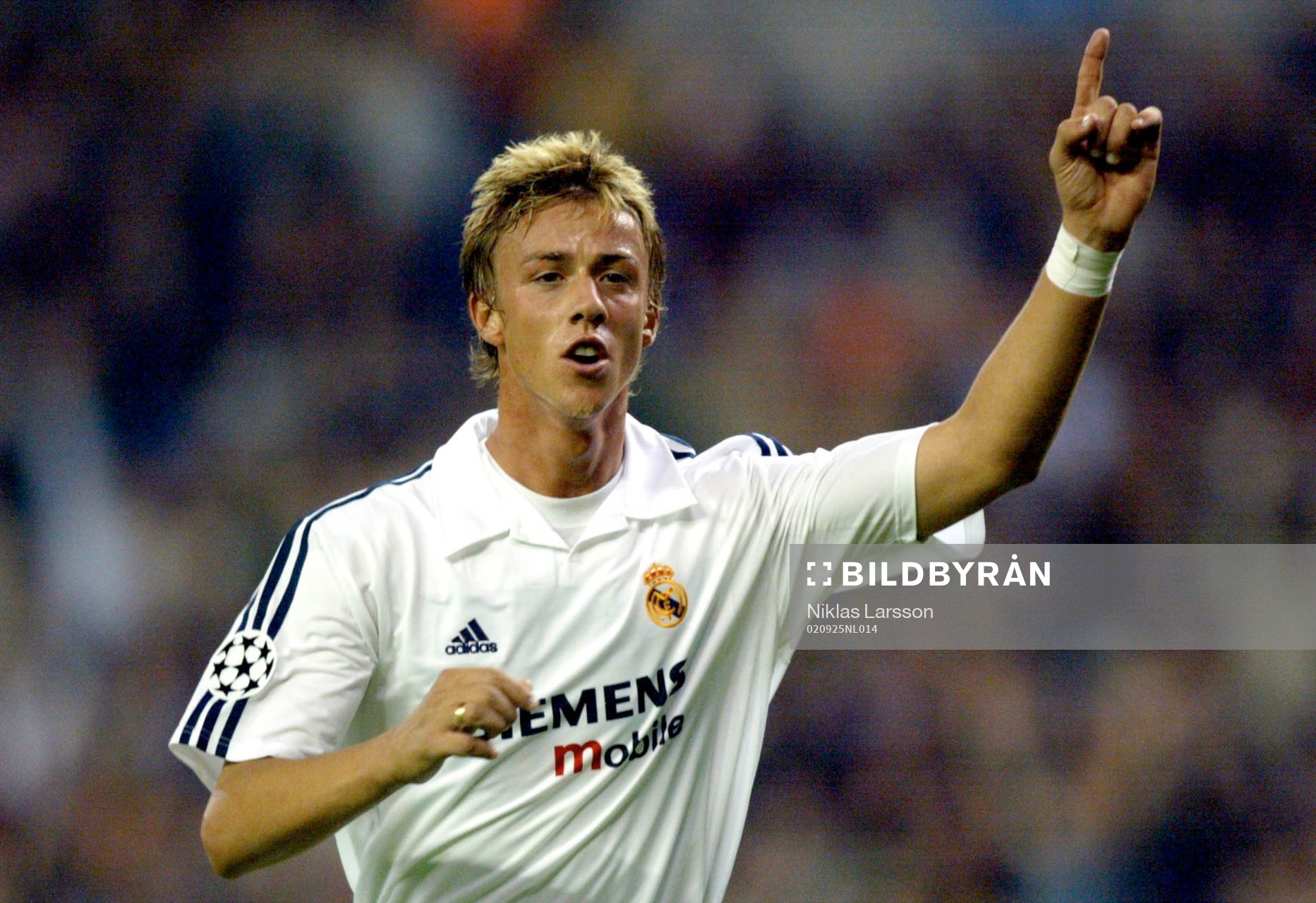 Guti, Real Madrid. (jubel)