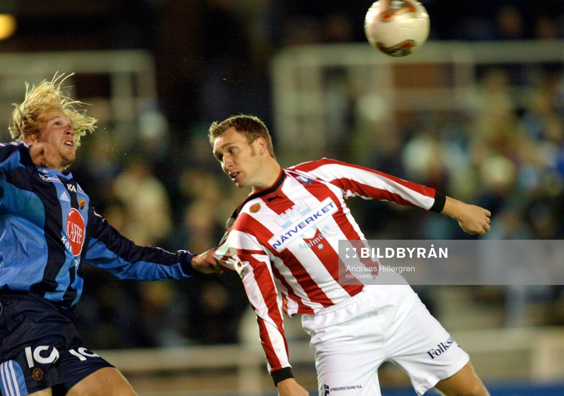 Mikael Dorsin Djurgården och Niklas Skoog, Malmö