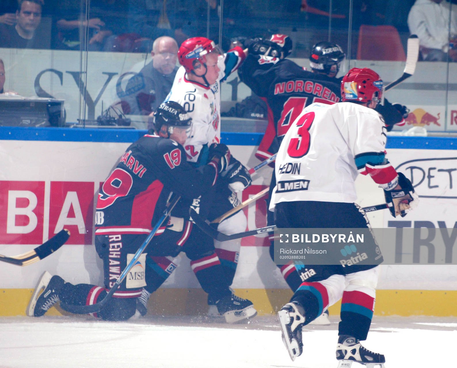 Juha Riihijärvi och Johan Norgren, Malmö. Jonas Almtorp