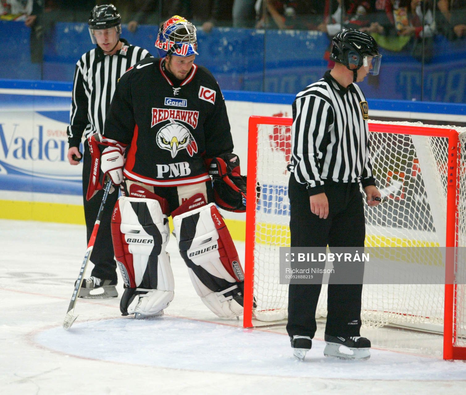 Andreas Hadelöv, målvakt, Malmö. Domare